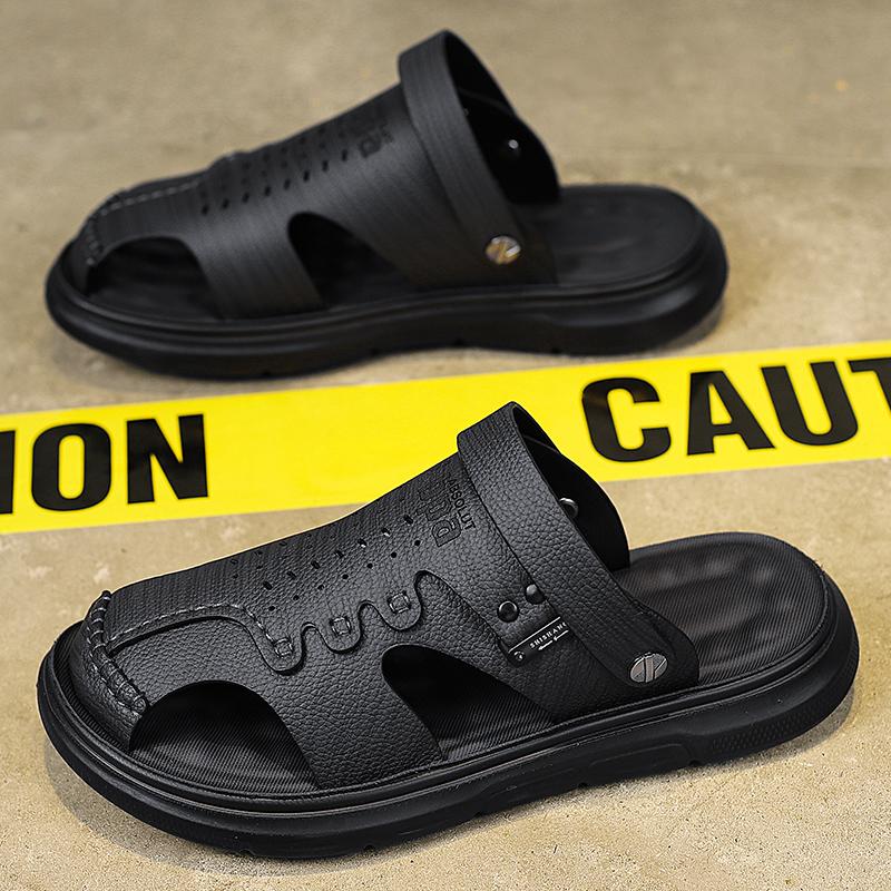 Fashion Men s Casual Baotou Sports Sandals Summer Outdoor Cool Beach Shoes Anti Slip Soft Sole Breathable Fashion Dual-purpose Slippers 38
Fashion Men s Casual Baotou Sports Sandals Summer Outdoor Cool Beach Shoes Anti Slip Soft Sole Breathable Fashion Dual-purpose Slippers 38