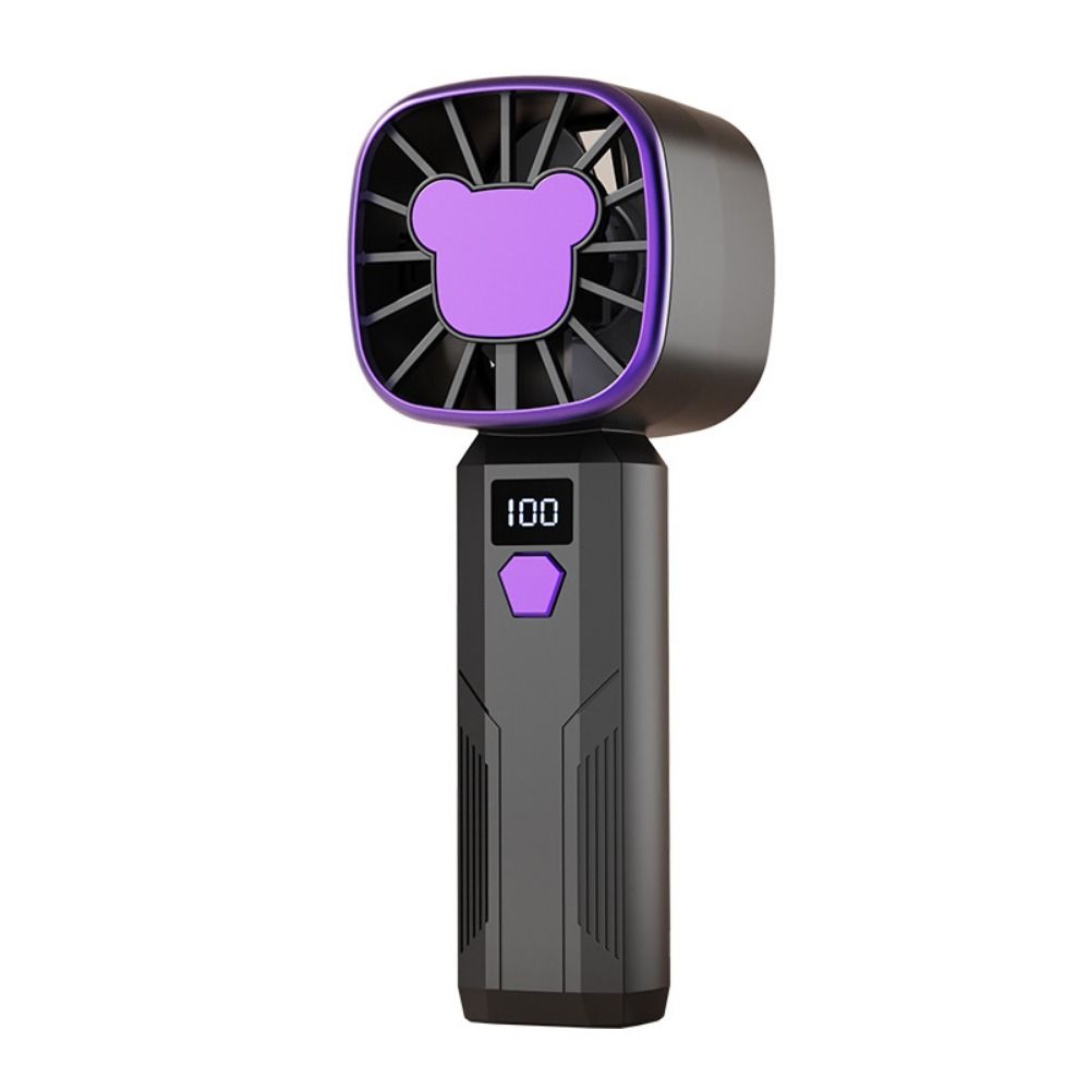 With Display Screen High-speed Mini Fan Rechargeable Small Electric Fan Handheld Fan Outdoor світло-синій колір
With Display Screen High-speed Mini Fan Rechargeable Small Electric Fan Handheld Fan Outdoor світло-синій колір