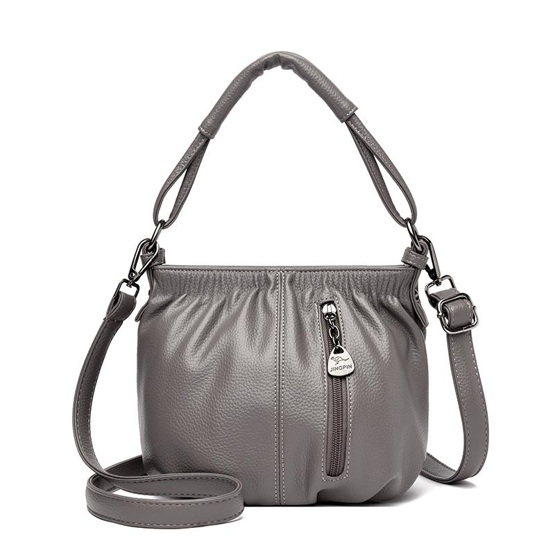 Bag Leather Women Handbags Female Leisure Shoulder Bags Fashion Purses Vintage Bolsas Large Capacity Tote Bag (20cm Max Length 30cm)
Bag Leather Women Handbags Female Leisure Shoulder Bags Fashion Purses Vintage Bolsas Large Capacity Tote Bag (20cm Max Length 30cm)