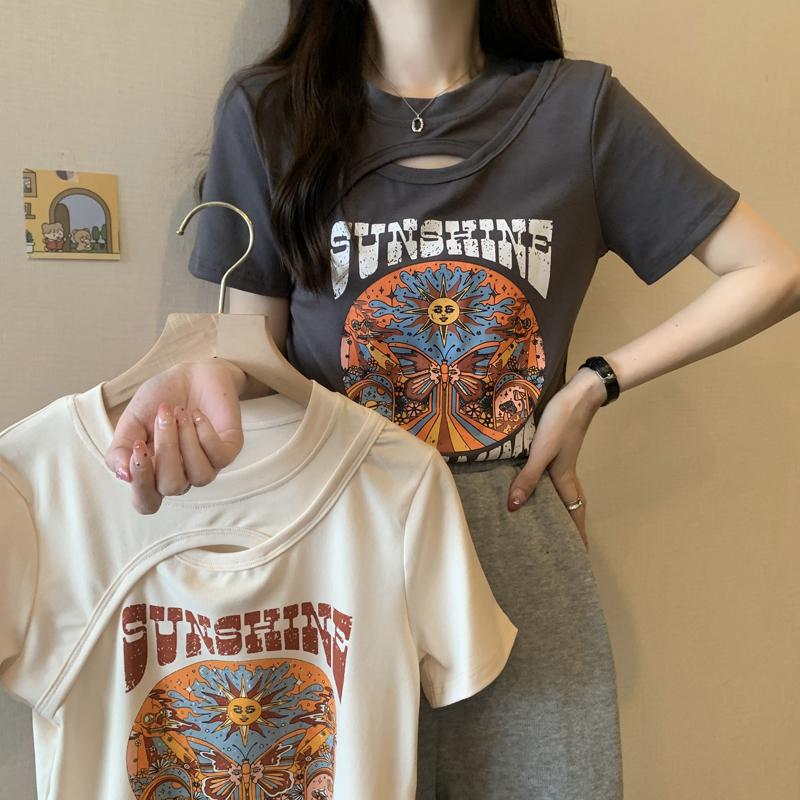 Harajuku Лето смешные графические печатные буквы Tees Top Top Women Hollow Out All-Match футболки Корейские с коротким рукава
Harajuku Лето смешные графические печатные буквы Tees Top Top Women Hollow Out All-Match футболки Корейские с коротким рукава