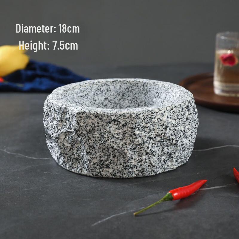 Горшок из натурального камня для пибимпапа и каменной рыбы 18cm
Горшок из натурального камня для пибимпапа и каменной рыбы 18cm