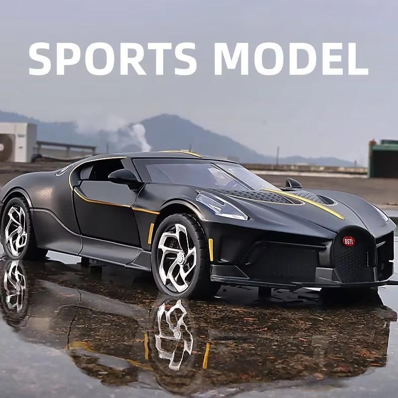 New 1:24 Bugatti Lavoiturenoire Alloy Sports Car Model Diecast Metal Toy Vehicles Car Model Simulation Sound and Light Kids Toy Gift синій
New 1:24 Bugatti Lavoiturenoire Alloy Sports Car Model Diecast Metal Toy Vehicles Car Model Simulation Sound and Light Kids Toy Gift синій