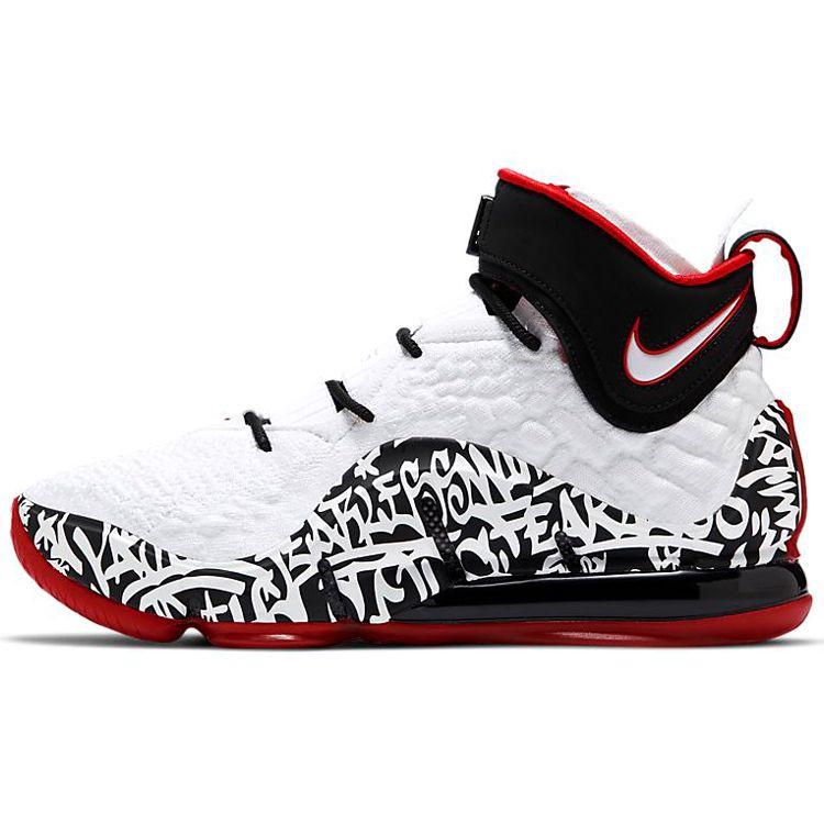 Кроссовки унисекс Nike LeBron 17 LeBron 4 Graffiti White University-Red Black CT6047-100
Кроссовки унисекс Nike LeBron 17 LeBron 4 Graffiti White University-Red Black CT6047-100