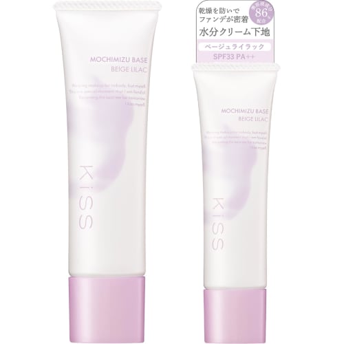 KiSS Mochimizu Base 01 Beige Lilac 25g Makeup base Moisture cream base Contains serum ingredients SPF33PA++
KiSS Mochimizu Base 01 Beige Lilac 25g Makeup base Moisture cream base Contains serum ingredients SPF33PA++
