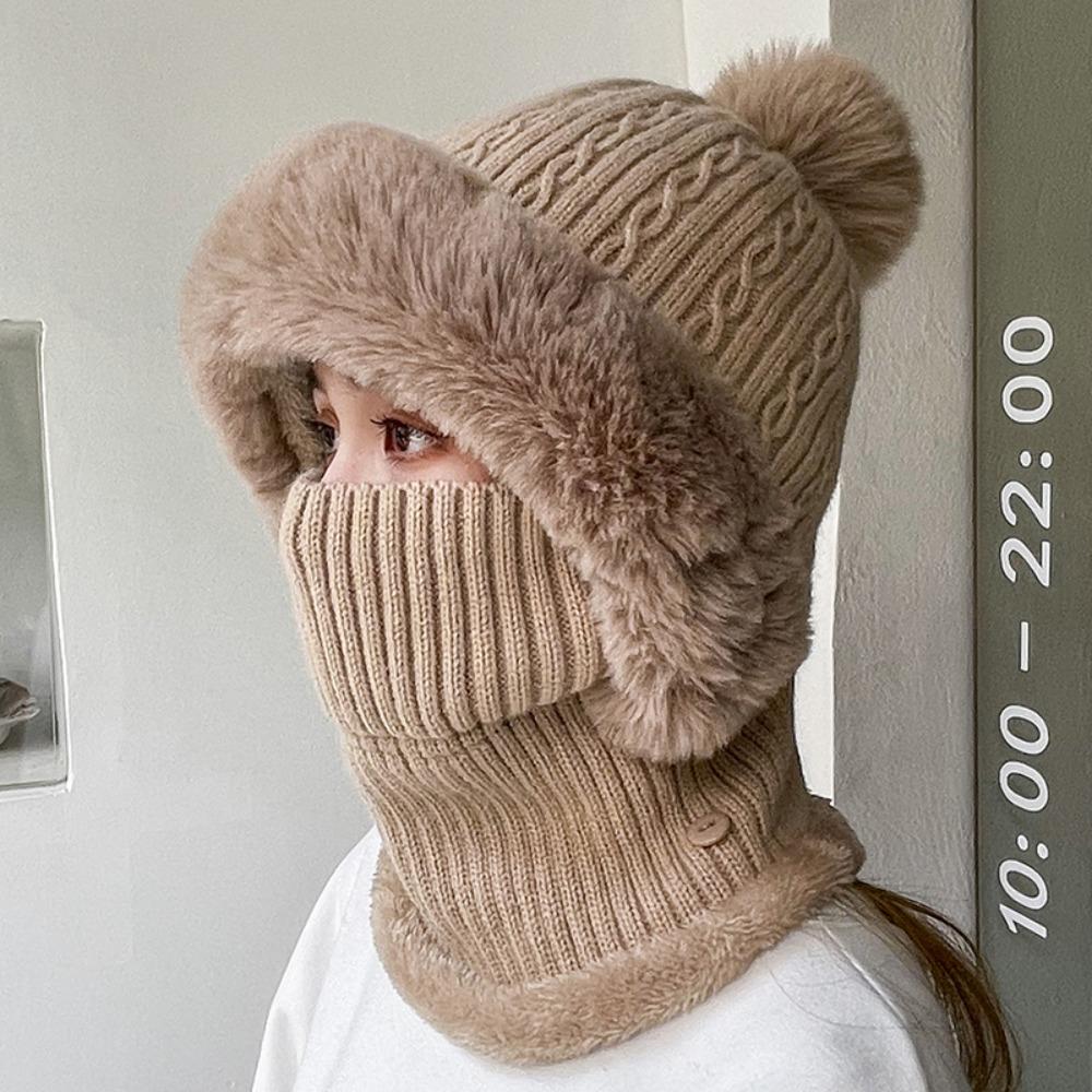 Twist Balaclavas Hat Striped Mask Neck Cover Set Simple Knitted Beanies Hat Riding темного кольору хакі
Twist Balaclavas Hat Striped Mask Neck Cover Set Simple Knitted Beanies Hat Riding темного кольору хакі