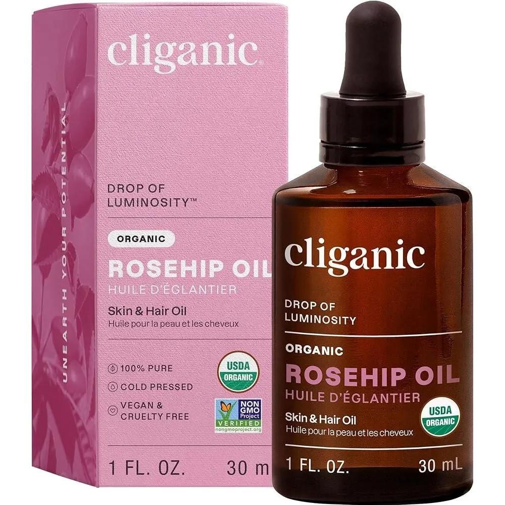 Cliganic USDA Rosehip Seed Oil 1oz Pure Cold-Pressed Unrefined Non-GMO for Face
Cliganic USDA Rosehip Seed Oil 1oz Pure Cold-Pressed Unrefined Non-GMO for Face
