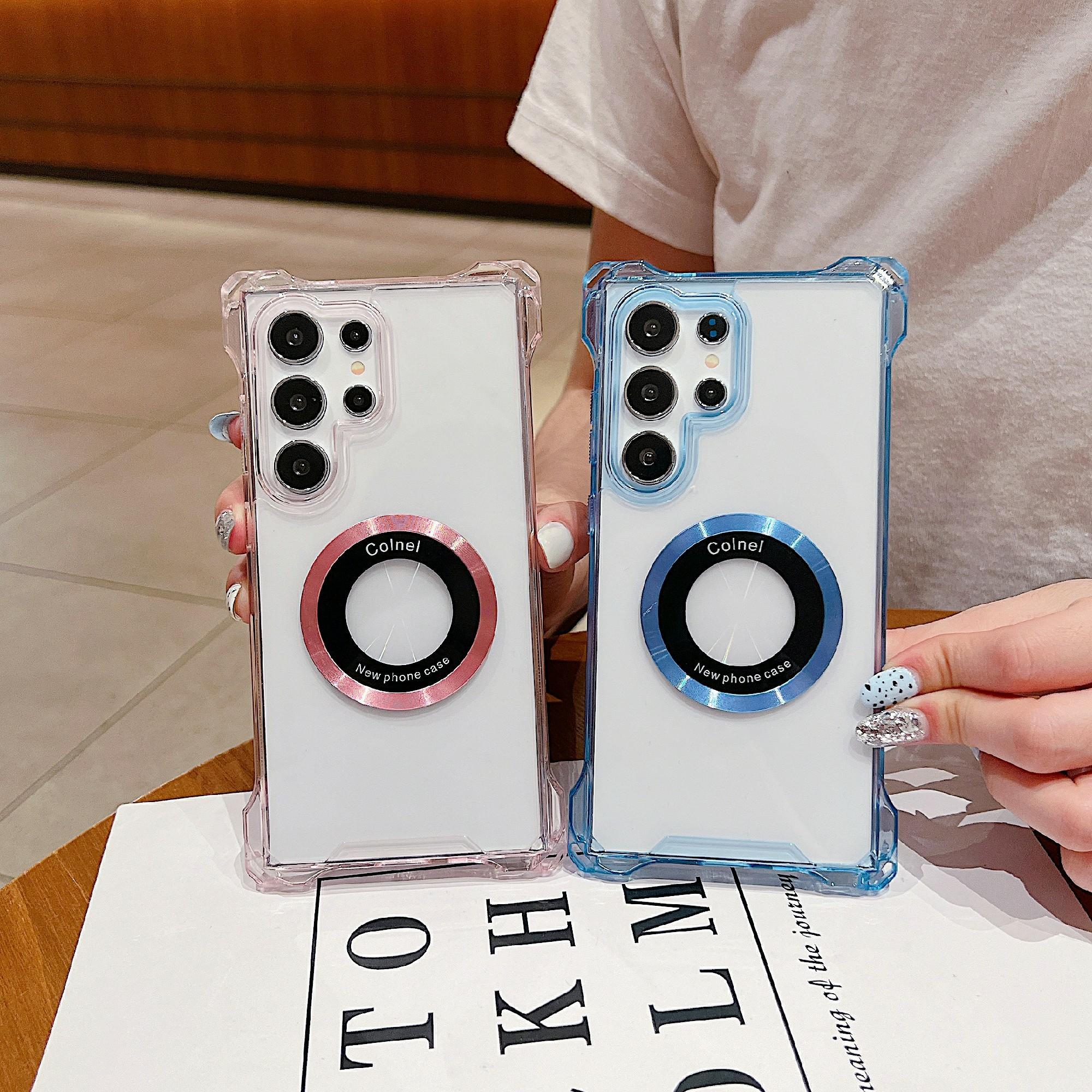 For Samsung Galaxy S24 Ultra Case Magnetic Ring Anti-Drop PC+TPU Phone Cover Blue
For Samsung Galaxy S24 Ultra Case Magnetic Ring Anti-Drop PC+TPU Phone Cover Blue