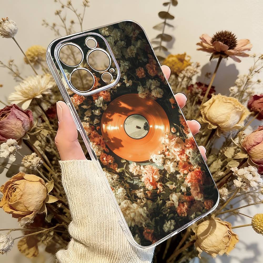 Flower Record Phone Case Transparent Silicone Soft For iPhone 17 16 15 14 13 12 11 Mini Pro Max Plus iPhone16pro
Flower Record Phone Case Transparent Silicone Soft For iPhone 17 16 15 14 13 12 11 Mini Pro Max Plus iPhone16pro