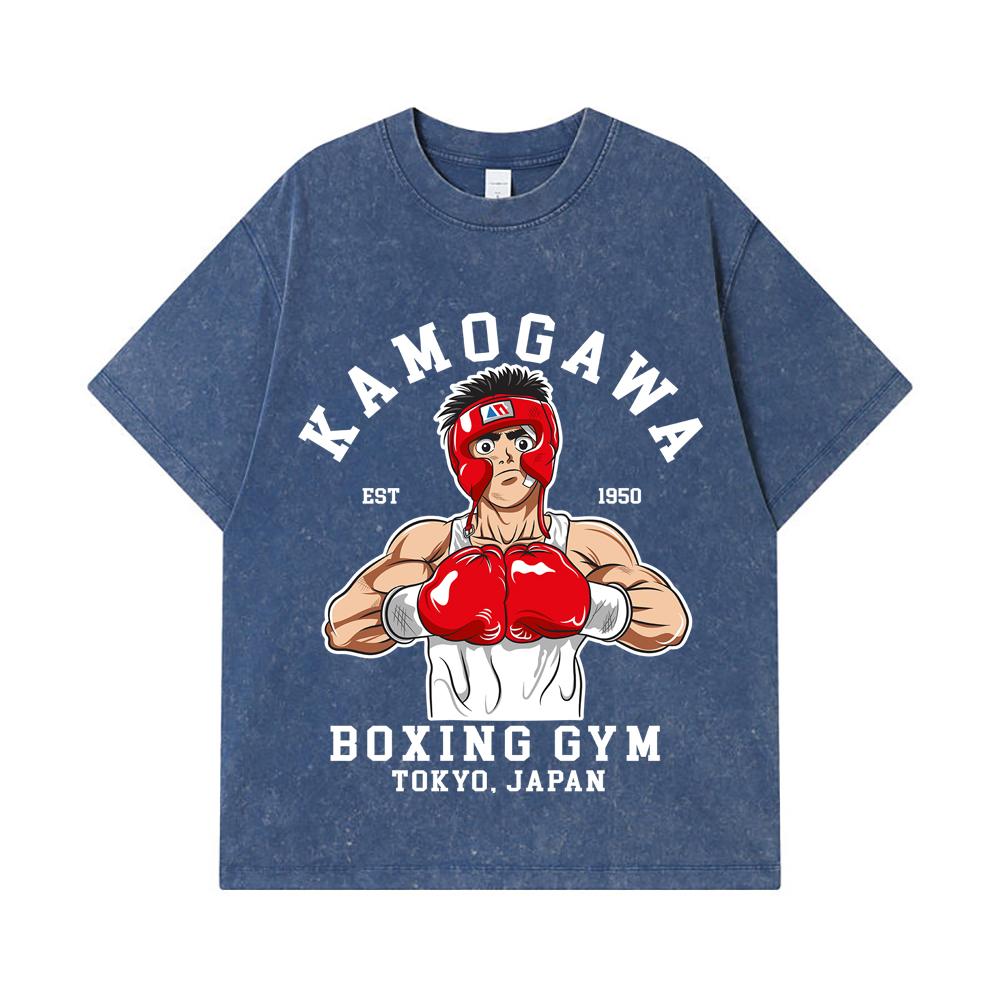 275 GSM Washed T-shirts 100% Cotton Hajime no Ippo V10 Print Unisex Heavy Cotton T Shirt 2XL королівський синій колір
275 GSM Washed T-shirts 100% Cotton Hajime no Ippo V10 Print Unisex Heavy Cotton T Shirt 2XL королівський синій колір