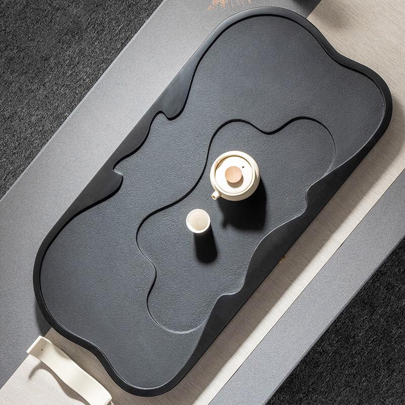 TaoZhi Black Gold Stone Drainage Tea Tray
TaoZhi Black Gold Stone Drainage Tea Tray