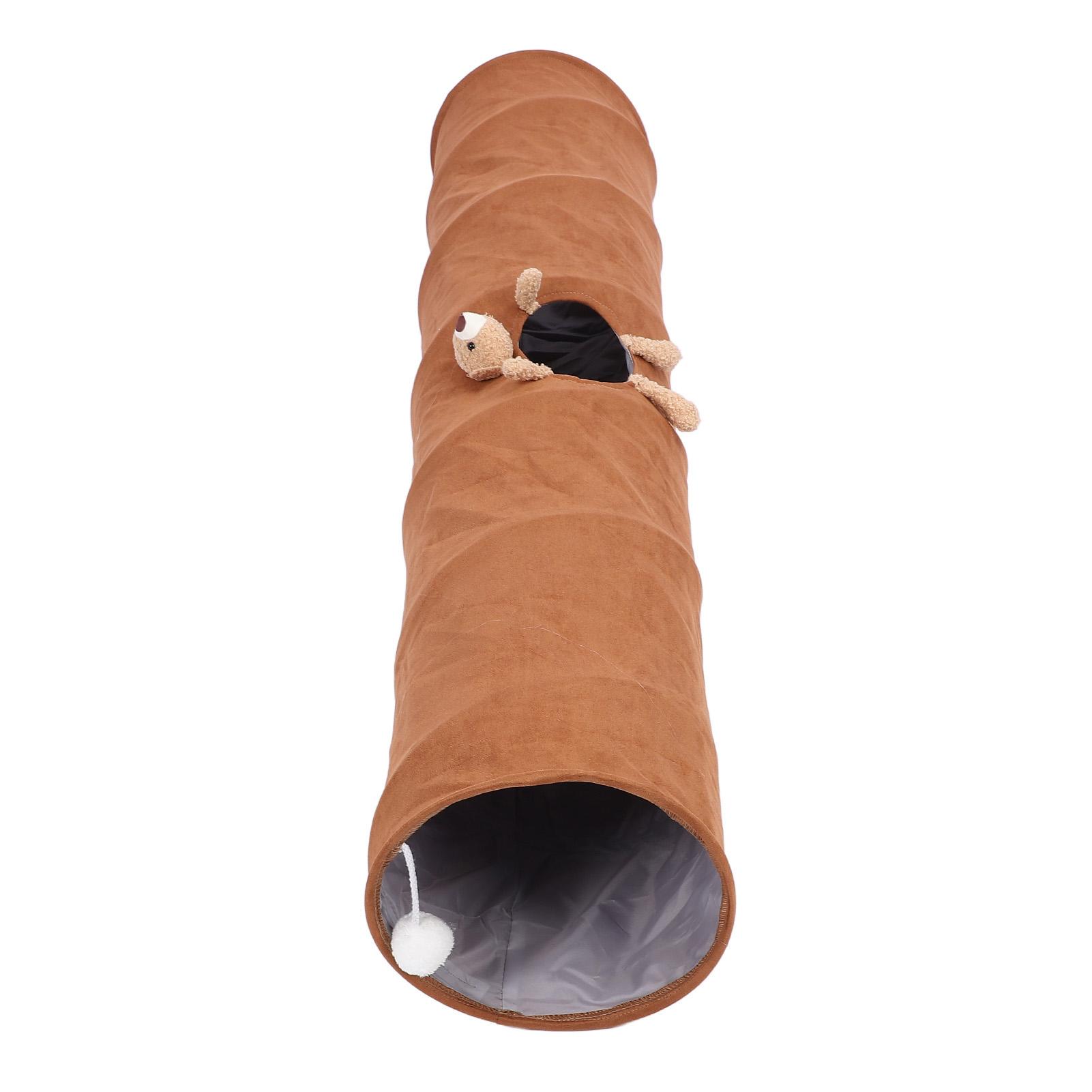 Straight Cat Tunnel Suede Fabric Simple Storage Reduce Boredom Cartoon Foldable Cat Tubes Toys
Straight Cat Tunnel Suede Fabric Simple Storage Reduce Boredom Cartoon Foldable Cat Tubes Toys