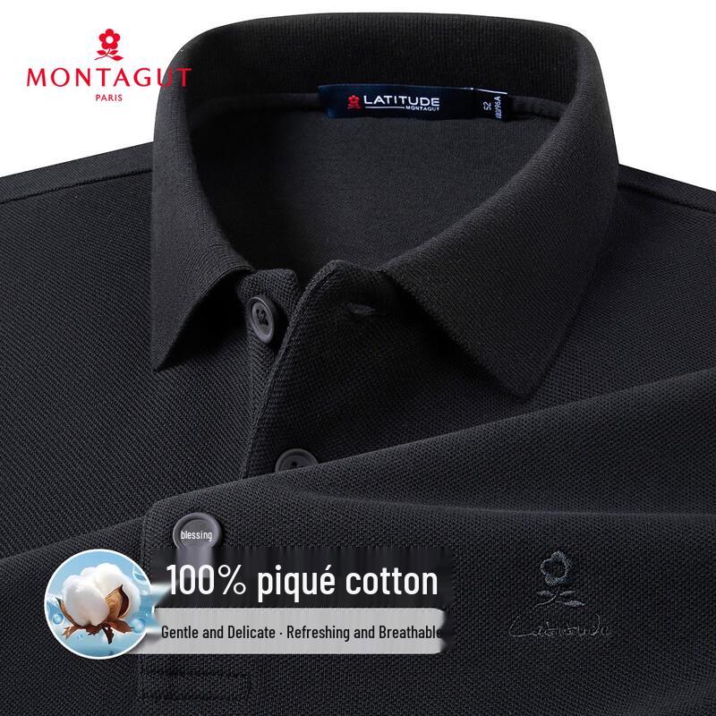 MONTAGUT Men s Ice Skin Breathable Cotton Polo Shirt L
MONTAGUT Men s Ice Skin Breathable Cotton Polo Shirt L