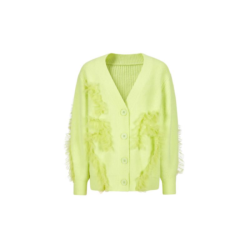 Elva Island Women s Fall V-Neck Mesh Lace Knit Cardigan XS
Elva Island Women s Fall V-Neck Mesh Lace Knit Cardigan XS