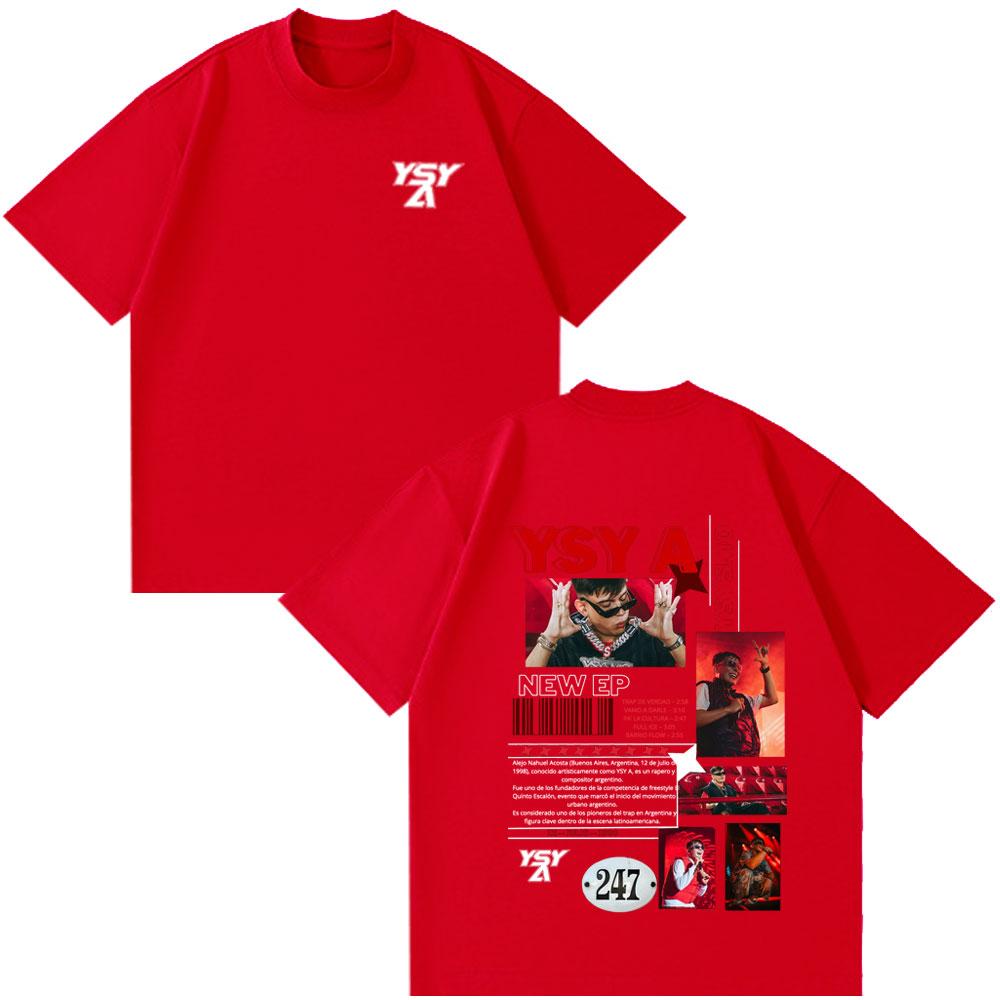 Rapper YSY A Tour Album 2026 Merch Funny Style T-shirts Unisex Women Clothing Hip Hop TShirt Summer Casual Cotton Oversized T-shirt S
Rapper YSY A Tour Album 2026 Merch Funny Style T-shirts Unisex Women Clothing Hip Hop TShirt Summer Casual Cotton Oversized T-shirt S