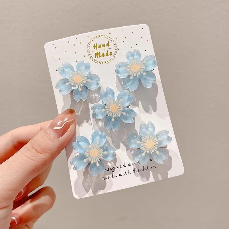 5pcs/set Mini Flower Hair Clips Headwear Children s Cute Hairpin Hair Pin Gifts Headdress Girls Kids Hair Accessories
5pcs/set Mini Flower Hair Clips Headwear Children s Cute Hairpin Hair Pin Gifts Headdress Girls Kids Hair Accessories
