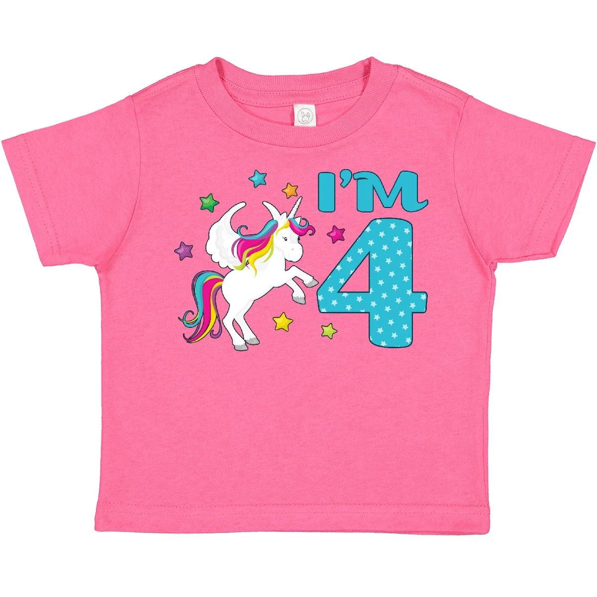 Inktastic I m Four- Unicorn 4th Birthday Toddler kids boys T-Shirt Birthdays Fourth 4 Old 130
Inktastic I m Four- Unicorn 4th Birthday Toddler kids boys T-Shirt Birthdays Fourth 4 Old 130