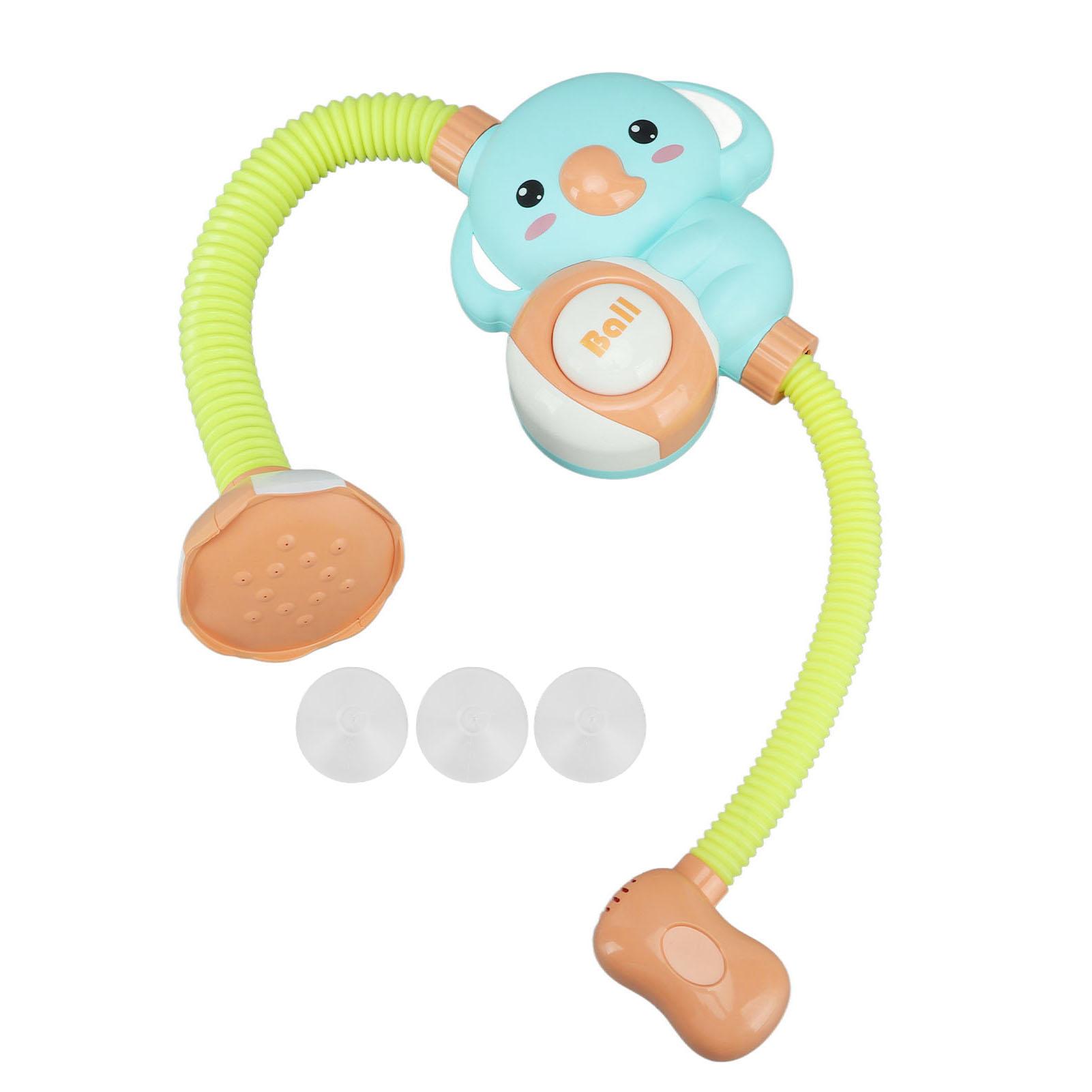 Baby Shower Bath Toy Free Adjust Elephant Shower Pump Suction Cup Water Play Bathtub Toy
Baby Shower Bath Toy Free Adjust Elephant Shower Pump Suction Cup Water Play Bathtub Toy