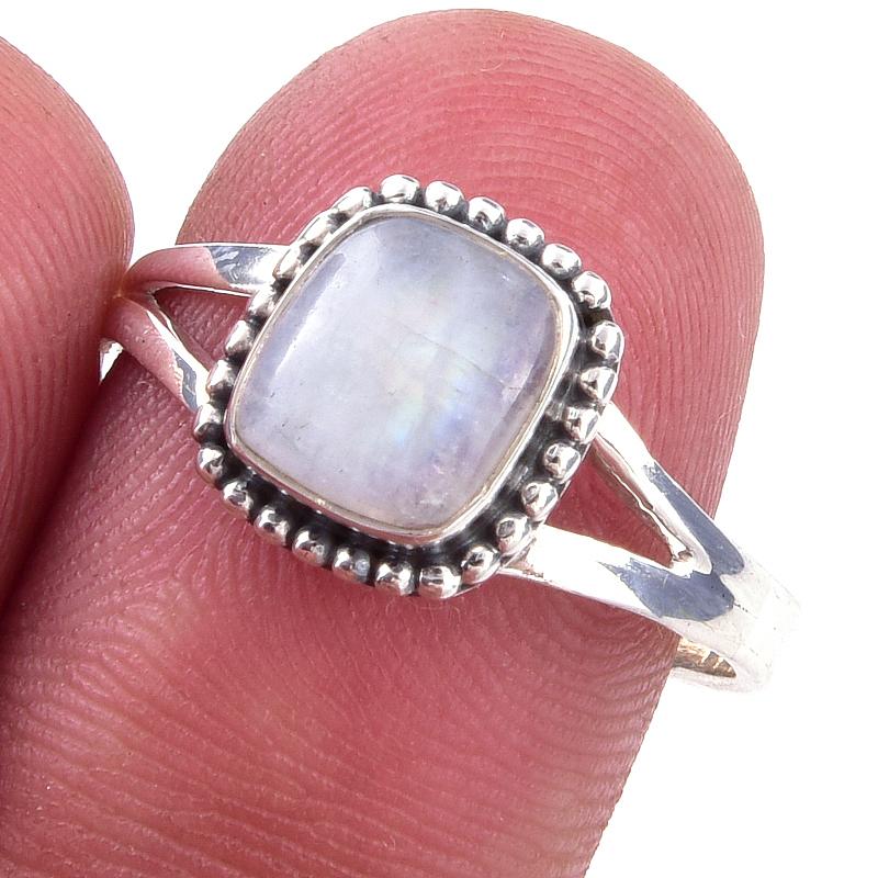 Кольцо из серебра 925 пробы с натуральным радужным лунным камнем ручной работы S.9 M5S34
Кольцо из серебра 925 пробы с натуральным радужным лунным камнем ручной работы S.9 M5S34