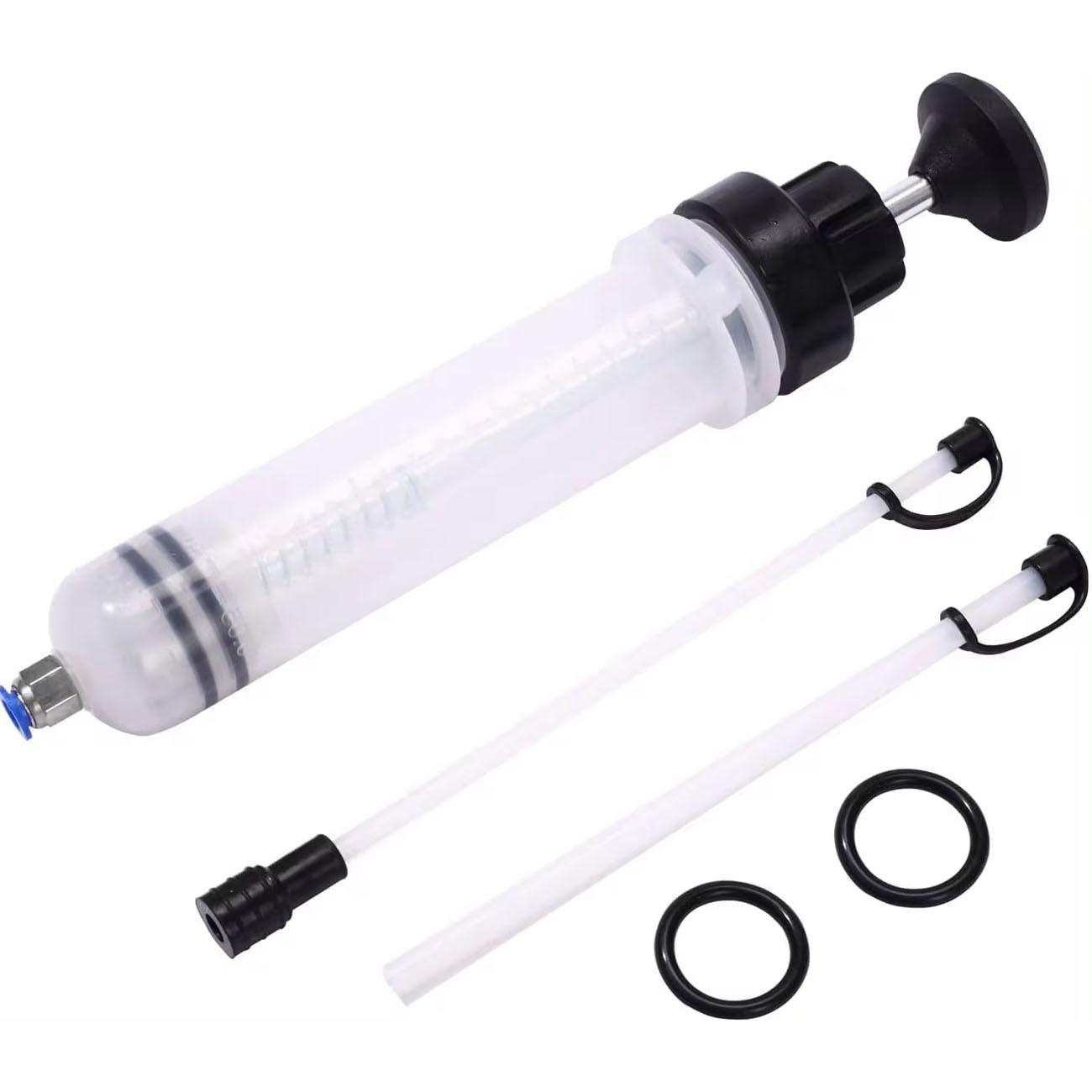 Universal Automotive Fluid Extractor Pump Oil Change Syringe with Hose Manual Fuel Suction Filler Fluid Oil Change Evacuator
Universal Automotive Fluid Extractor Pump Oil Change Syringe with Hose Manual Fuel Suction Filler Fluid Oil Change Evacuator