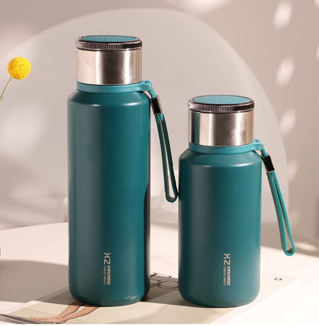 Catpaw Water Bottle, Tea and Water Separator, 1000ml-1 Liter, Mug with Filter and Lid, Stylish Water Bottle with Lid, Keeps Tea and Water Hot or Cold
Catpaw Water Bottle, Tea and Water Separator, 1000ml-1 Liter, Mug with Filter and Lid, Stylish Water Bottle with Lid, Keeps Tea and Water Hot or Cold