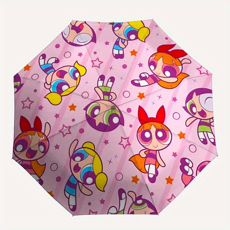 1pc Powerpuff Girls Automatic Umbrella with Folding feature - Compact Travel Umbrella, Perfect Gift for Birthday, Christmas, 030
1pc Powerpuff Girls Automatic Umbrella with Folding feature - Compact Travel Umbrella, Perfect Gift for Birthday, Christmas, 030