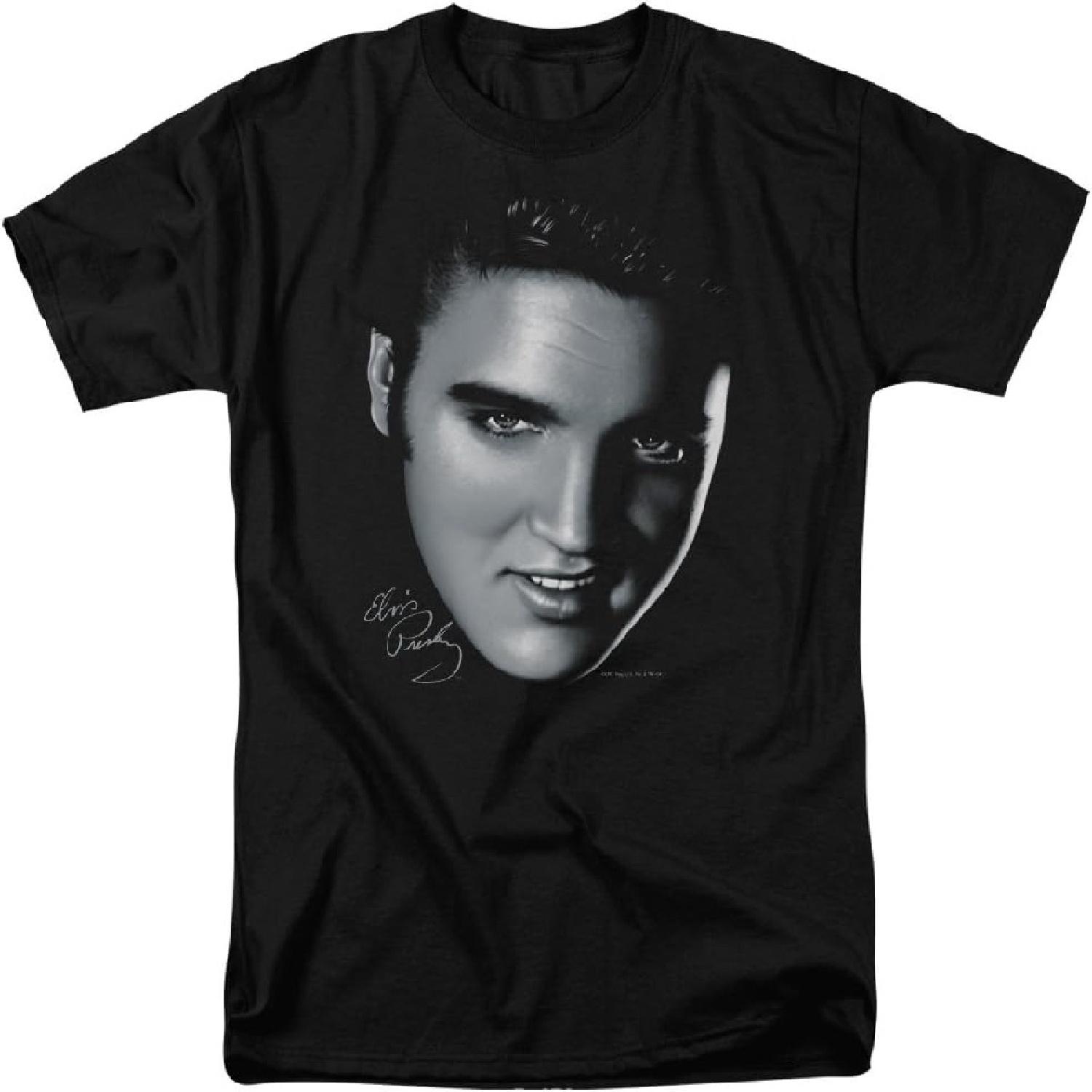 LOGOVISION Elvis Presley Big Face Unisex Adult T Shirt for Men and Women XXXXXL чорний
LOGOVISION Elvis Presley Big Face Unisex Adult T Shirt for Men and Women XXXXXL чорний