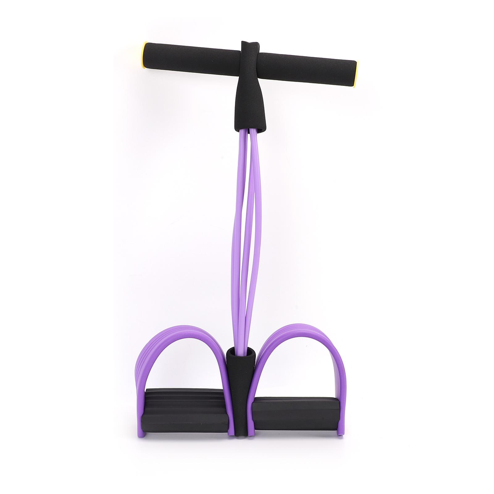 Pedal Resistance Bands with Handles 4 Tube Foot Stretcher Multifunction Fitness Equipment for Waist Leg Pink Set Purple Set
Pedal Resistance Bands with Handles 4 Tube Foot Stretcher Multifunction Fitness Equipment for Waist Leg Pink Set Purple Set