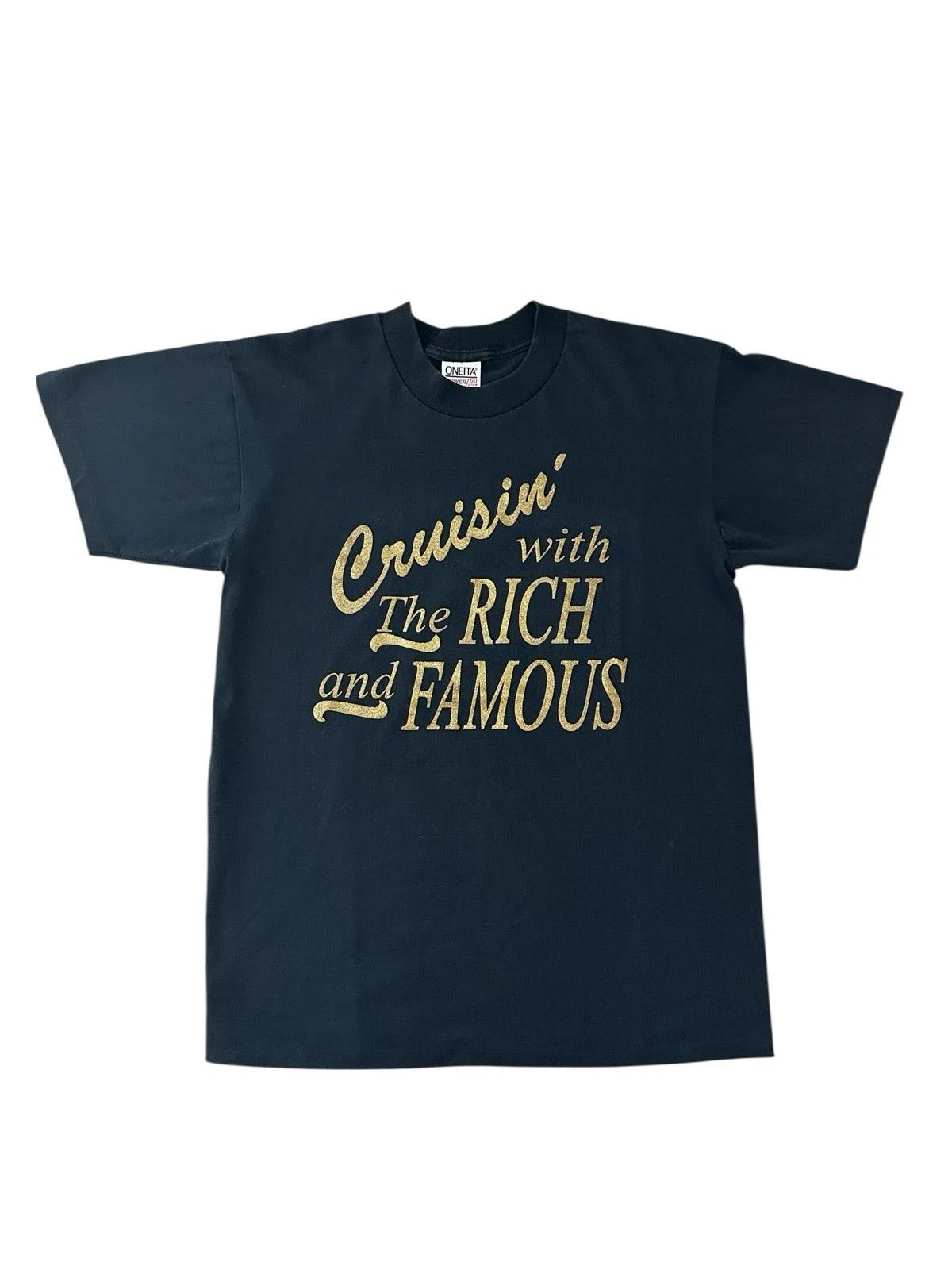 Vintage Cruisin With The Rich And Famous T Shirt Men’s Large Black 90’s USA 2XL
Vintage Cruisin With The Rich And Famous T Shirt Men’s Large Black 90’s USA 2XL