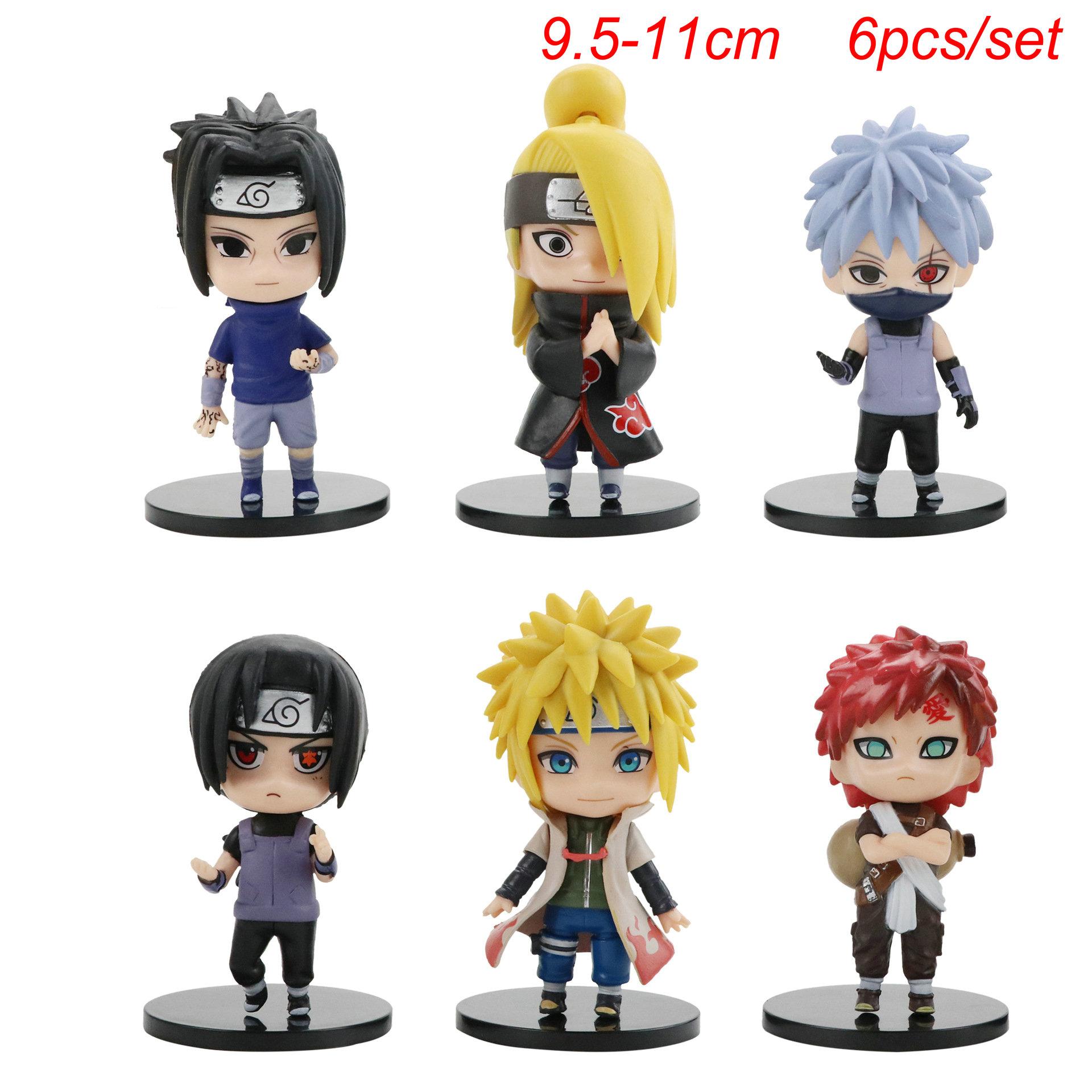 6pcs/Set Naruto Shippuden Anime Action Figure Uchiha Itachi Uchiha Sasuke Kawaii Model Dolls Decoration Collection Children Toys
6pcs/Set Naruto Shippuden Anime Action Figure Uchiha Itachi Uchiha Sasuke Kawaii Model Dolls Decoration Collection Children Toys