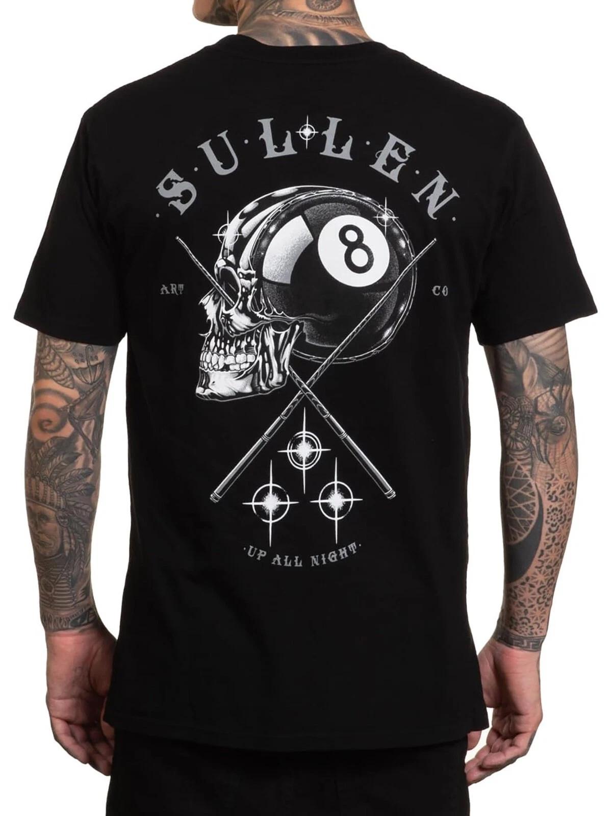Sullen Men s Tragic Eightball Short Sleeve Premium T-shirt Tattoo Pool Skull Tee XL
Sullen Men s Tragic Eightball Short Sleeve Premium T-shirt Tattoo Pool Skull Tee XL