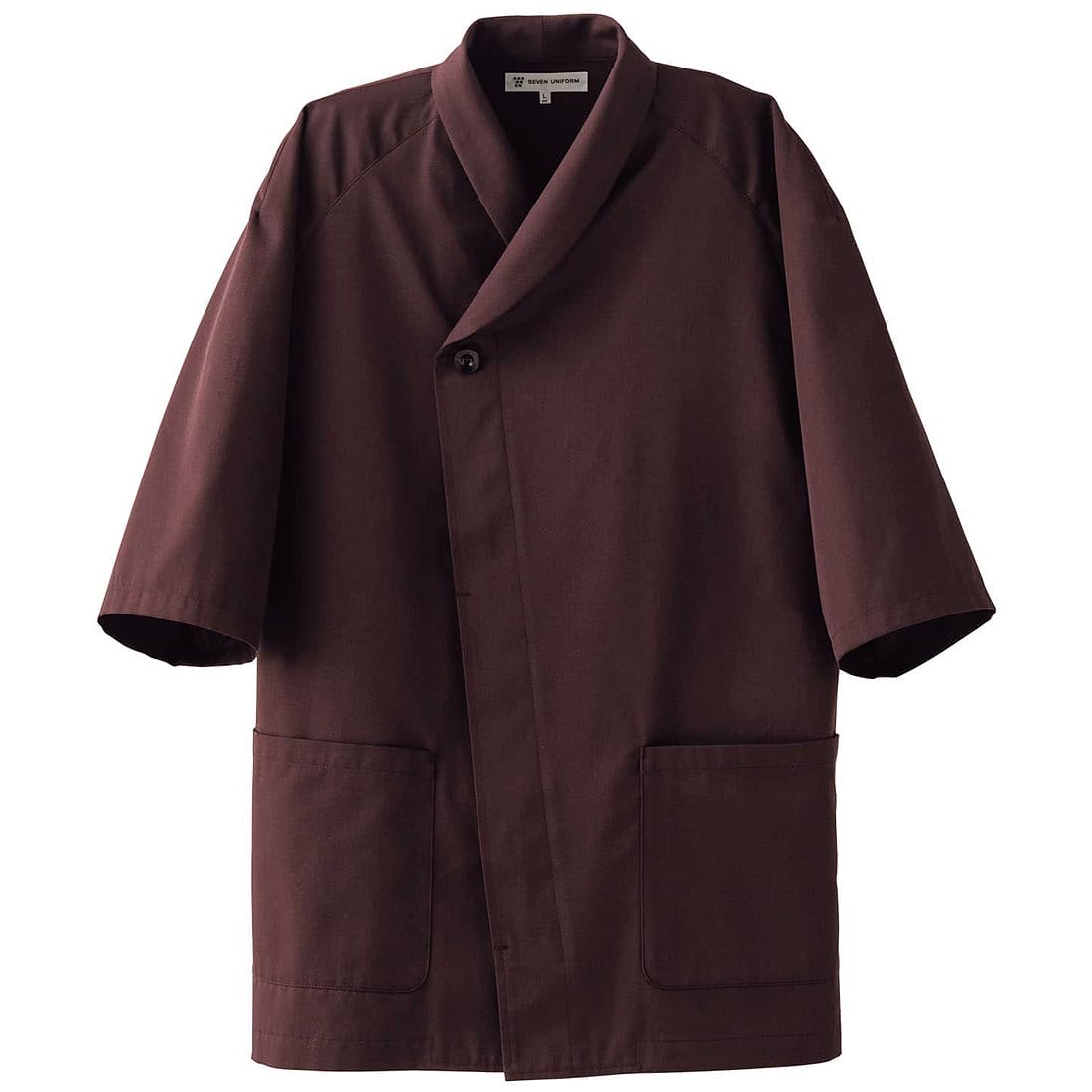 Seven Uniform Chef s White Coat, Top, 3/4 Sleeves, Unisex, EA3077-2, Japanese Style, Suitable for Japanese Restaurants, Wine, Size S
Seven Uniform Chef s White Coat, Top, 3/4 Sleeves, Unisex, EA3077-2, Japanese Style, Suitable for Japanese Restaurants, Wine, Size S