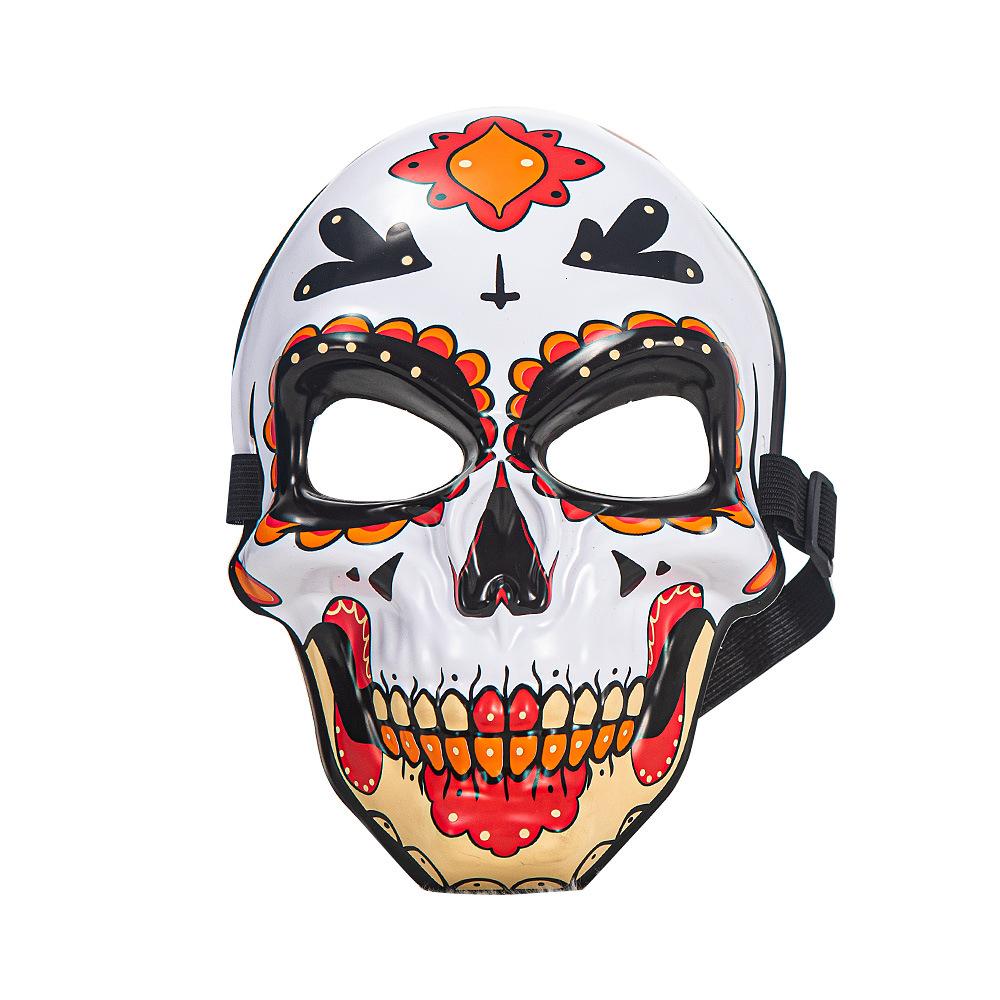 Day of the Dead Mask Mexican Printed Face Mask Halloween Grimace Skull Bar Catwalk Performance Props Carnival Dance Decoration Atmosphere Mask
Day of the Dead Mask Mexican Printed Face Mask Halloween Grimace Skull Bar Catwalk Performance Props Carnival Dance Decoration Atmosphere Mask