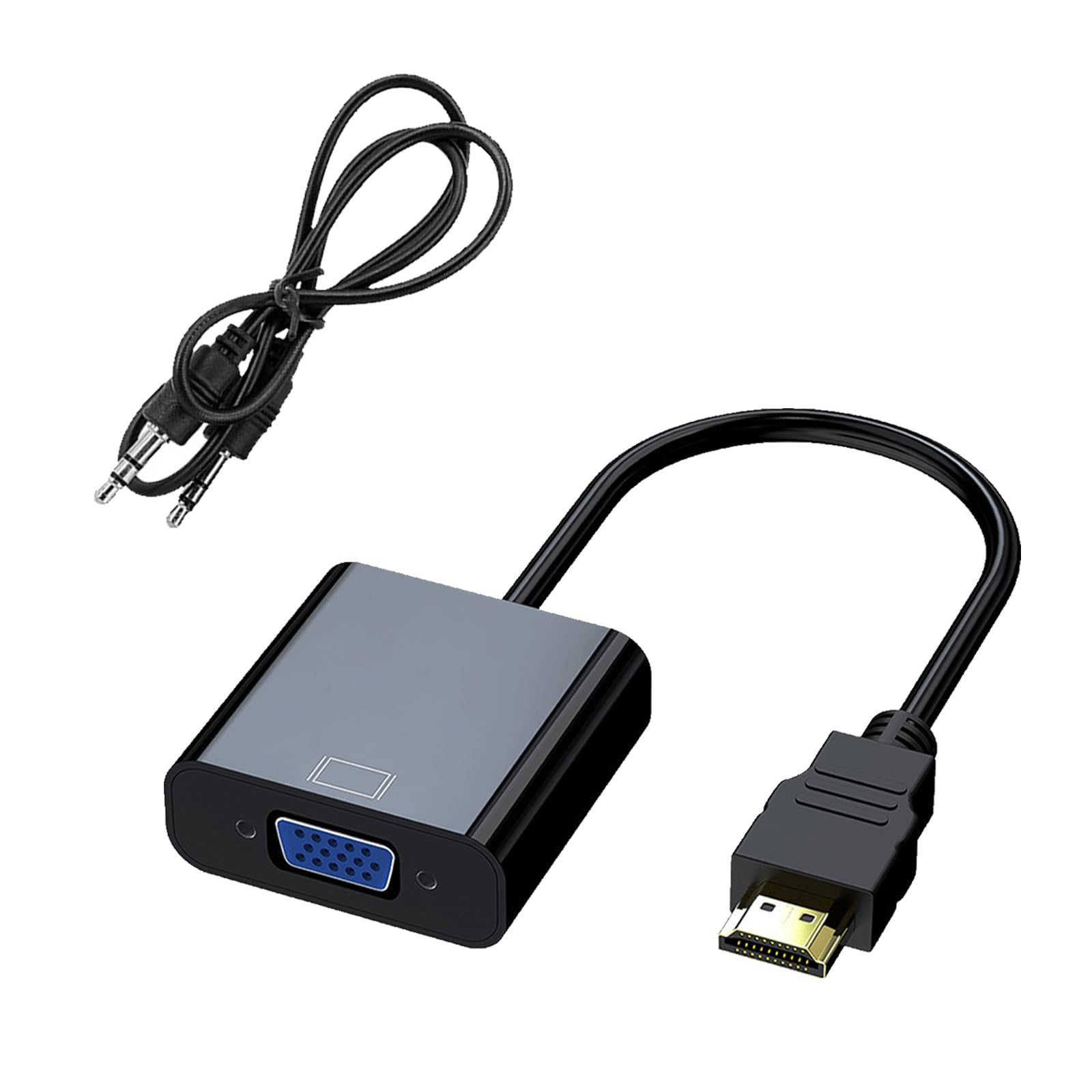 HDMI to VGA Converter Adapter Compatible with 15 Cannot Send Signal from VGA to HDMI Black Computers, Desktops, Laptops, PCs, Displays,
HDMI to VGA Converter Adapter Compatible with 15 Cannot Send Signal from VGA to HDMI Black Computers, Desktops, Laptops, PCs, Displays,