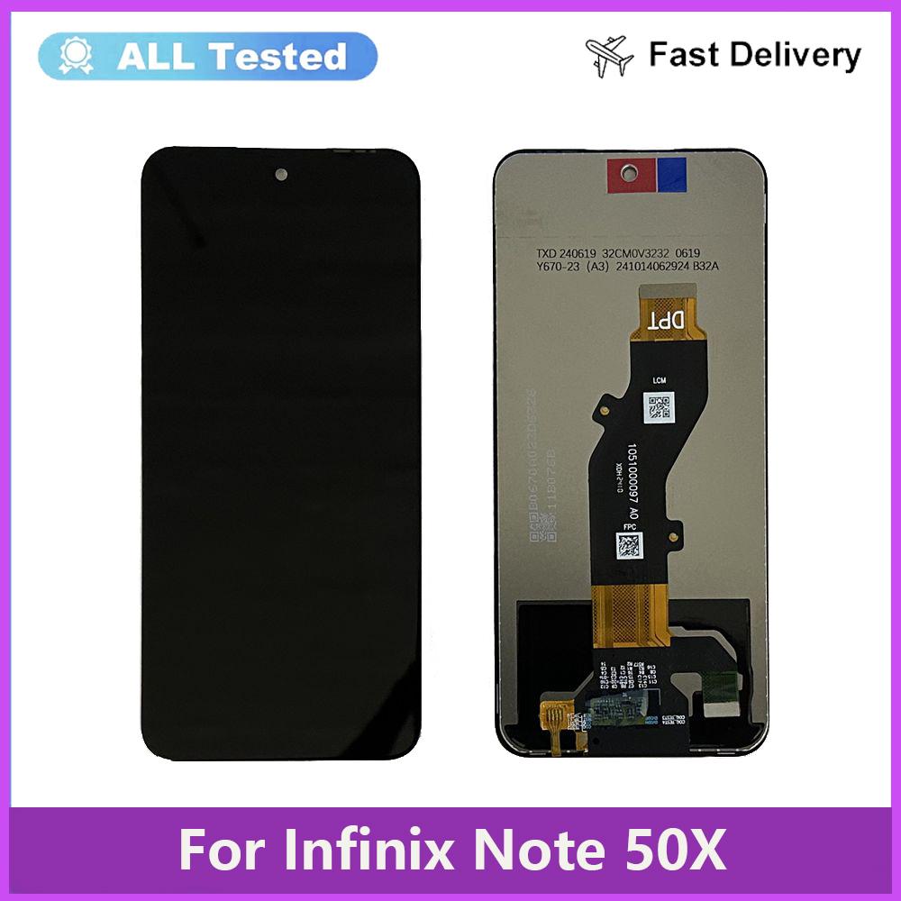 LCD Screen and Digitizer Full Assembly For Infinix Note 50X
LCD Screen and Digitizer Full Assembly For Infinix Note 50X