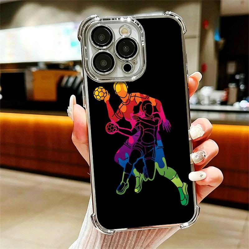 Handball Sport Plating Phone Case For Iphone 16 17 Pro Max Air 16E 14 15 Plus 12 13 Mini Anti-Fall Airabag Cover iPhone 13 Mini
Handball Sport Plating Phone Case For Iphone 16 17 Pro Max Air 16E 14 15 Plus 12 13 Mini Anti-Fall Airabag Cover iPhone 13 Mini