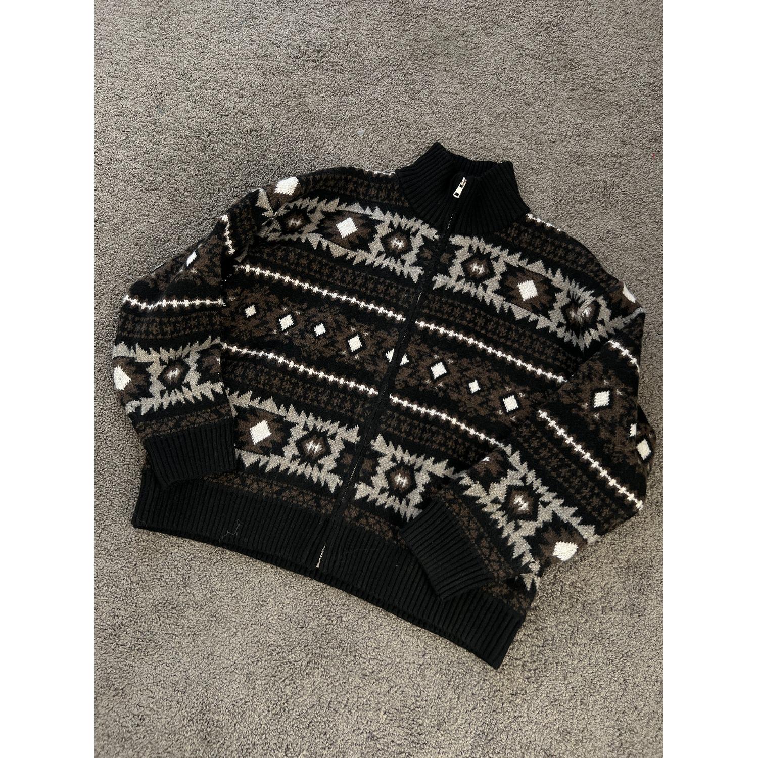 Women s Retro Jacquard Cardigan 2025: European & American Style, Thick Knit for Spring & Autumn. Medium чорний
Women s Retro Jacquard Cardigan 2025: European & American Style, Thick Knit for Spring & Autumn. Medium чорний