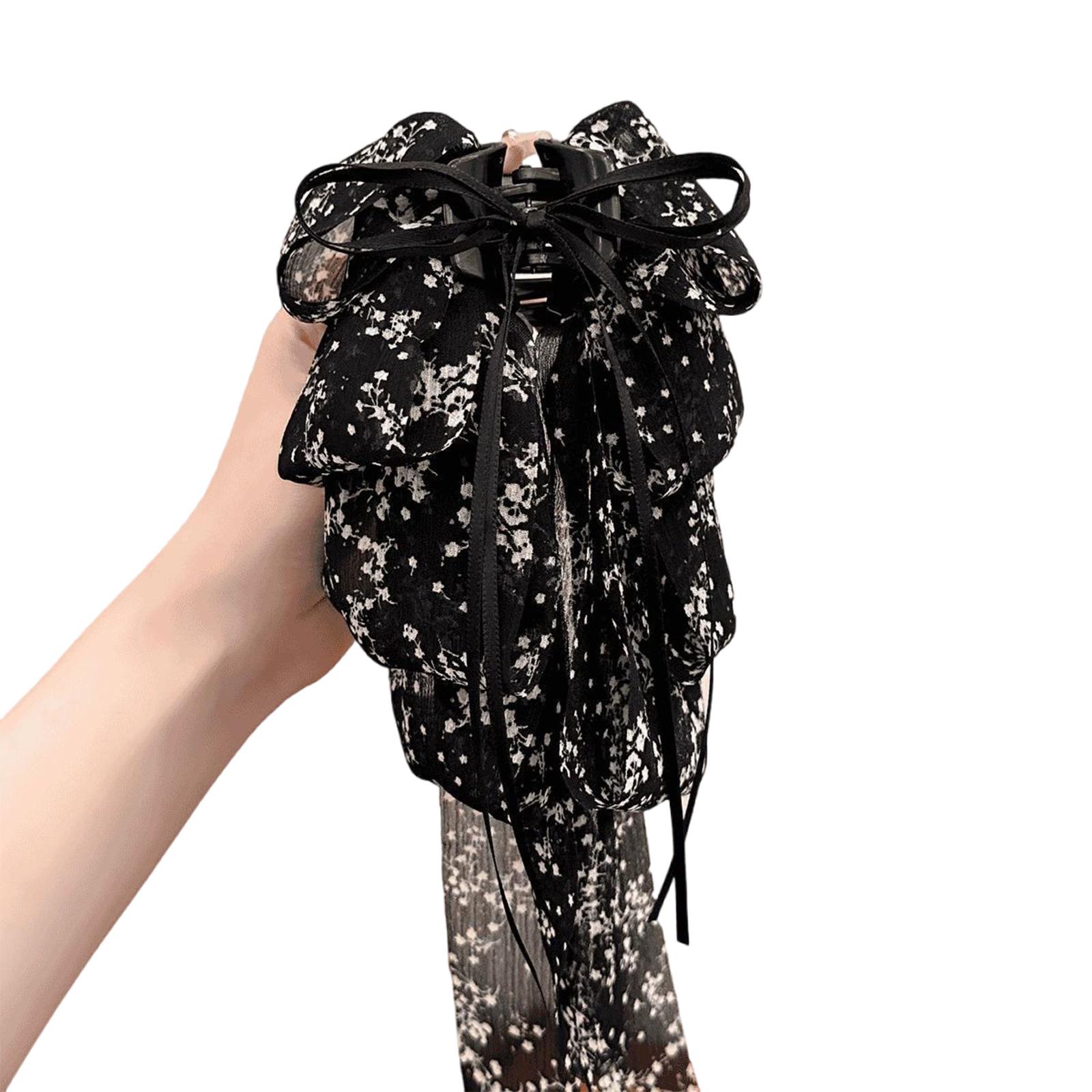 Secure Bowknot Design Hair Claw Clip Floral Pattern Comfortable Fabric Hairpin For Sensitive Skin And Active Lifestyle 2
Secure Bowknot Design Hair Claw Clip Floral Pattern Comfortable Fabric Hairpin For Sensitive Skin And Active Lifestyle 2