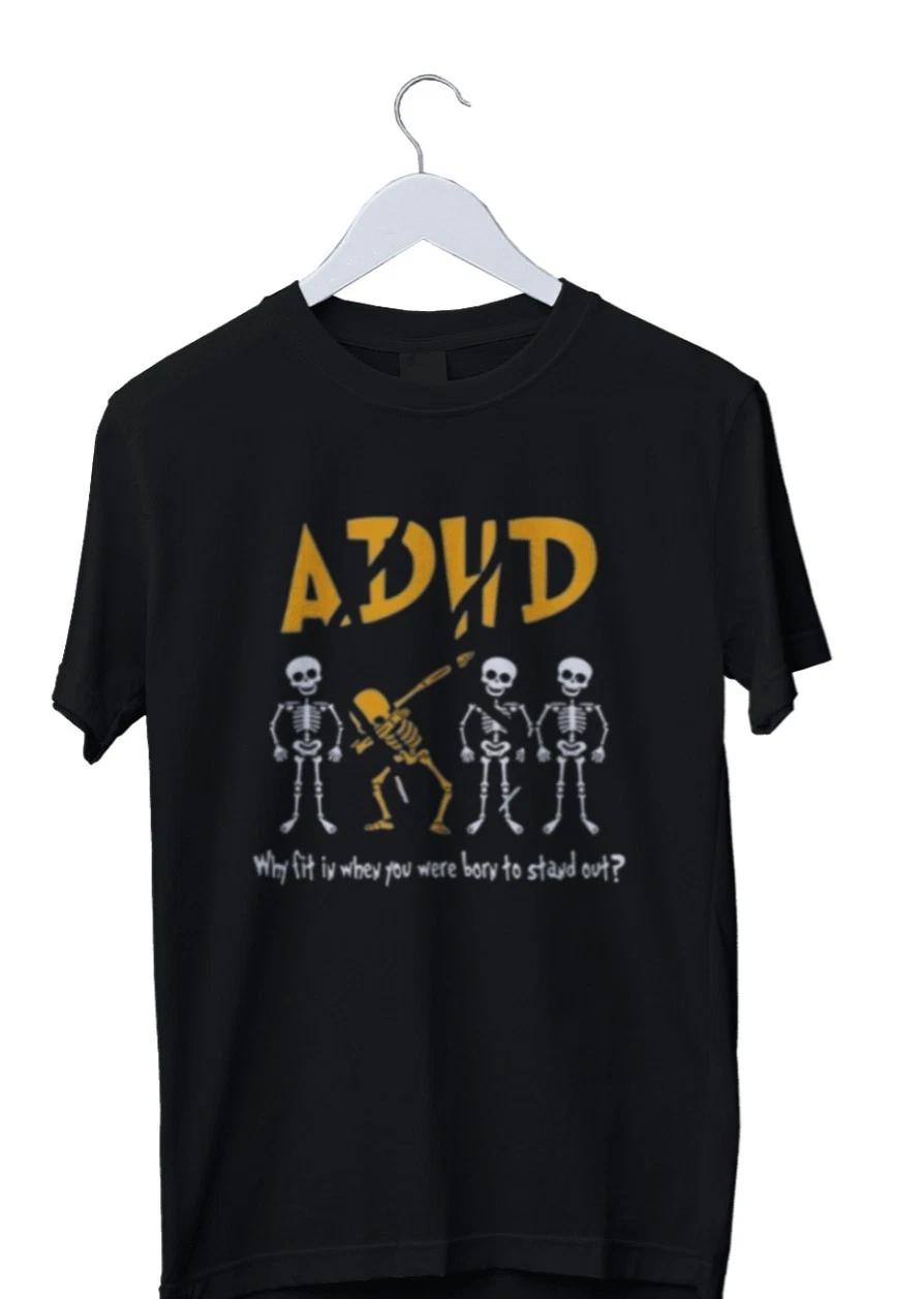 Unisex Adult Funny Graphic Adhd Letter Fny Graphic Print T-Shirt Me... XXXXL
Unisex Adult Funny Graphic Adhd Letter Fny Graphic Print T-Shirt Me... XXXXL