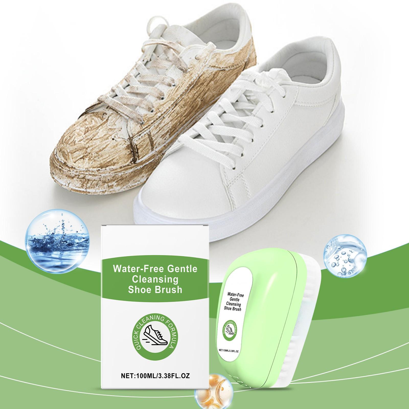 Water-Free Gentle Cleansing Shoe Brush;Cleaning Cream For Shoe; Shoe Stain Remover;Remove Stains And Yellowing From The Surface Of Shoes,100ml, One Size
Water-Free Gentle Cleansing Shoe Brush;Cleaning Cream For Shoe; Shoe Stain Remover;Remove Stains And Yellowing From The Surface Of Shoes,100ml, One Size