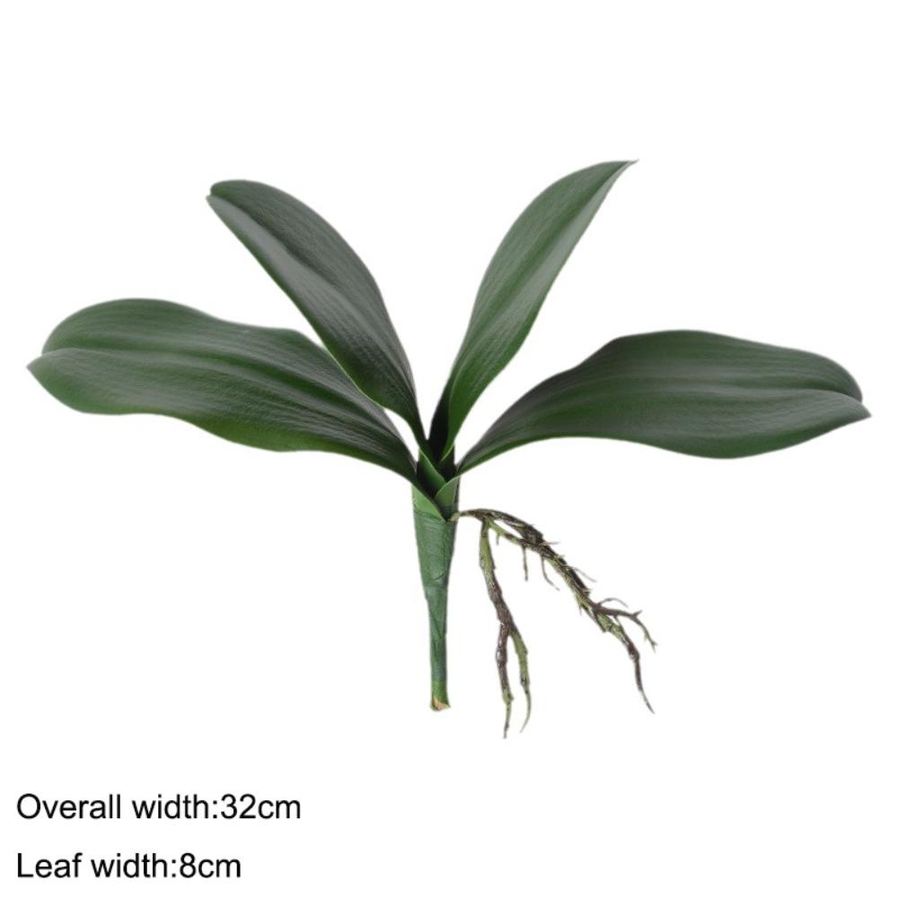 Plastic Real Touch Orchid Green Fake Plant Simulation Plant Artificial Plant Home Decor 4 leaves 32cm
Plastic Real Touch Orchid Green Fake Plant Simulation Plant Artificial Plant Home Decor 4 leaves 32cm