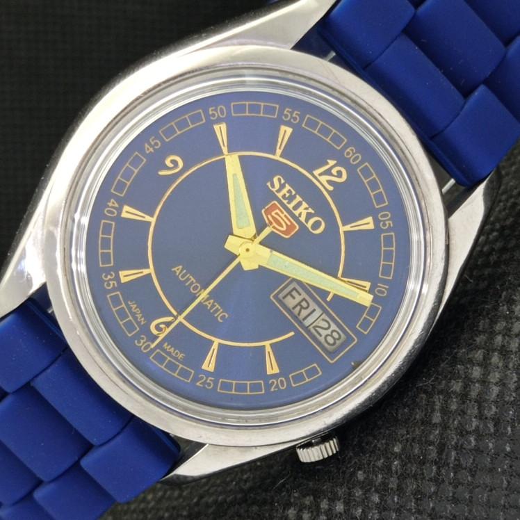 Б/У винтажные часы SEIKO 5 AUTOMATIC 7019A JAPAN MENS D/D BLUE WATCH 595c-a319242-9 SKU595c-a319242
Б/У винтажные часы SEIKO 5 AUTOMATIC 7019A JAPAN MENS D/D BLUE WATCH 595c-a319242-9 SKU595c-a319242