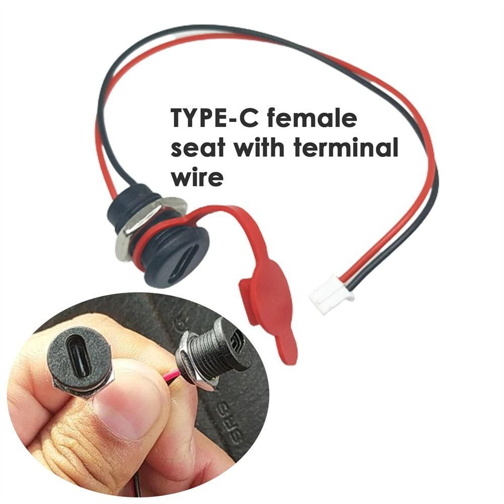 PH 2.0 Nut Female Base Female Port USB Connector Fast Charging Jack Port Locking Plate USB Type-C чорний/червоний
PH 2.0 Nut Female Base Female Port USB Connector Fast Charging Jack Port Locking Plate USB Type-C чорний/червоний