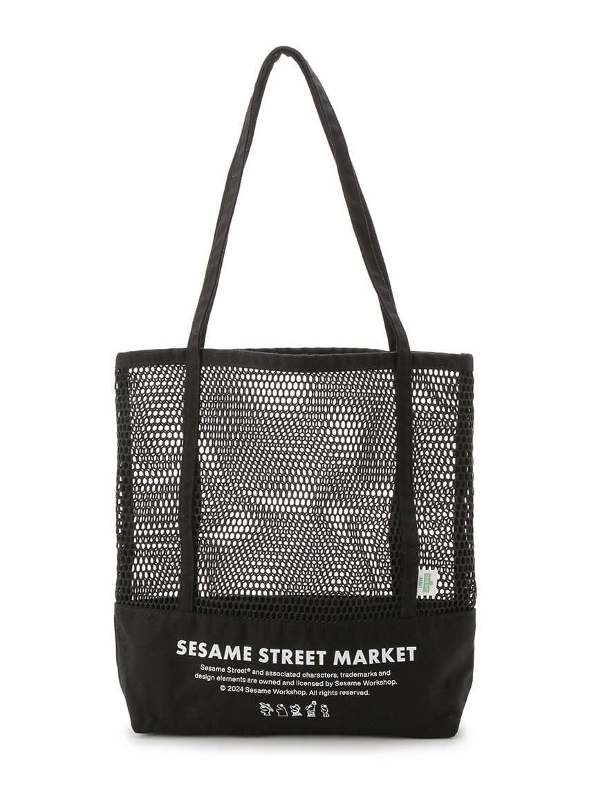 Sesame Street Market Mesh Tote Bag SSMUGB243206 Women s Black
Sesame Street Market Mesh Tote Bag SSMUGB243206 Women s Black