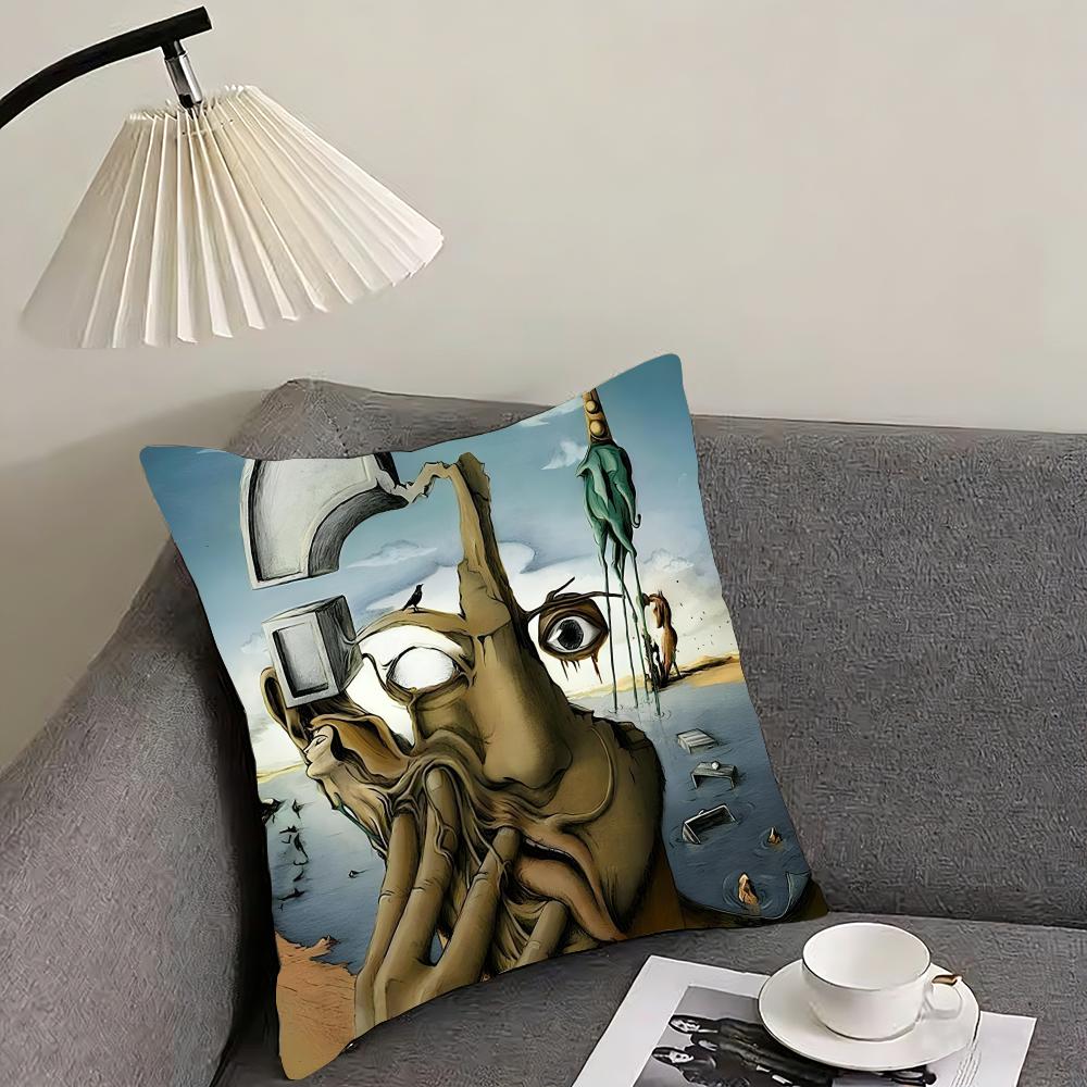 SSalvador DaliI Art Cushion Cover Pillowcase Ultra Soft Skin Friendly Fabric Cloud Like Comfort Concealed Zipper 30x30cm
SSalvador DaliI Art Cushion Cover Pillowcase Ultra Soft Skin Friendly Fabric Cloud Like Comfort Concealed Zipper 30x30cm
