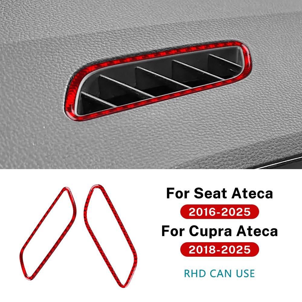 Настоящая мягкая карбоновая наклейка для SEAT Ateca 5F 2016-2025 Для Cupra Ateca 5F 2018-2025 Боковая часть приборной панели, воздуховоды
Настоящая мягкая карбоновая наклейка для SEAT Ateca 5F 2016-2025 Для Cupra Ateca 5F 2018-2025 Боковая часть приборной панели, воздуховоды