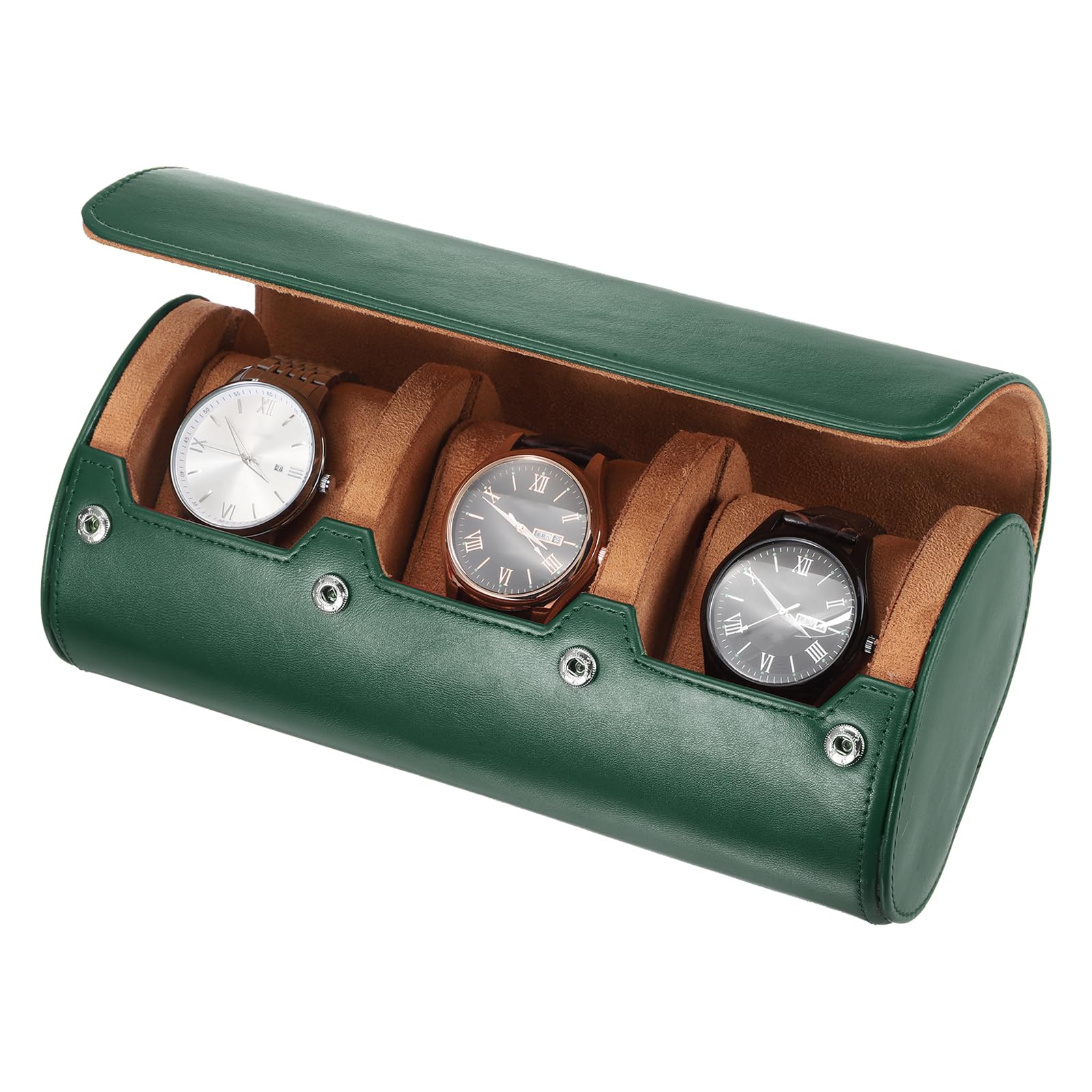 uxcell Men s Watch Travel Case, Leather Watch Roll, Travel Watch Storage Box, 3 Slots, Perfect for Christmas, Birthdays, and Anniversaries (Green)
uxcell Men s Watch Travel Case, Leather Watch Roll, Travel Watch Storage Box, 3 Slots, Perfect for Christmas, Birthdays, and Anniversaries (Green)