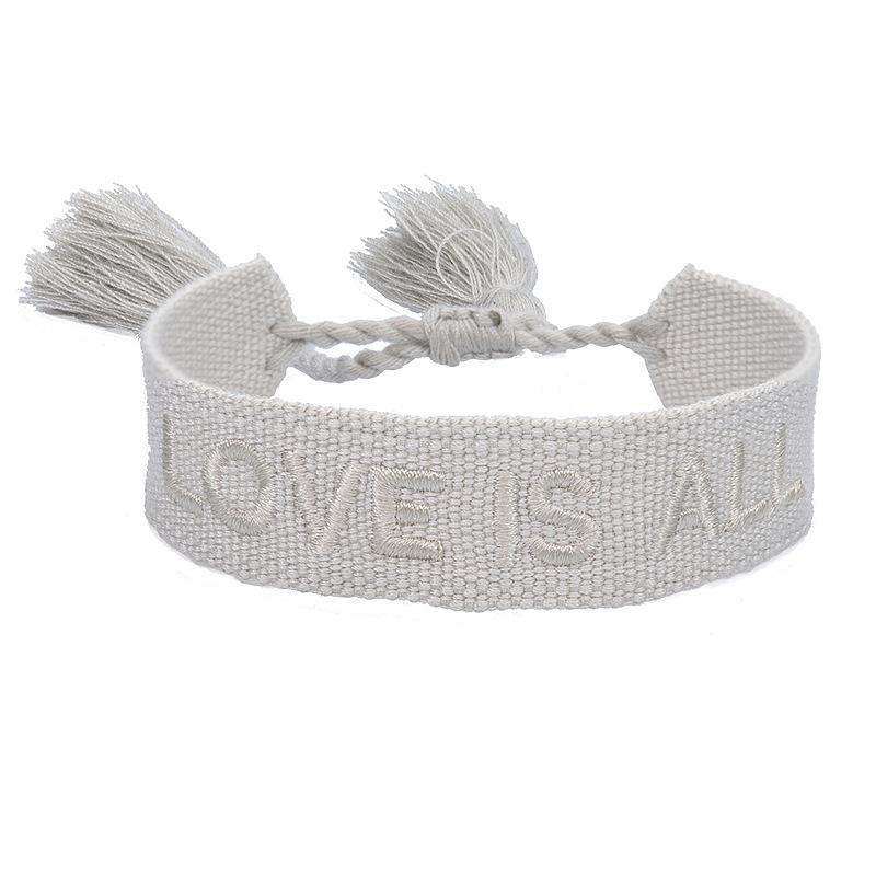 Love Embroidery Wrist Strap Fringe Braided Bracelet Women s Bohemian Style Alphabet Hand Cord Lucky Hand Rope Jewelry Accessorie
Love Embroidery Wrist Strap Fringe Braided Bracelet Women s Bohemian Style Alphabet Hand Cord Lucky Hand Rope Jewelry Accessorie