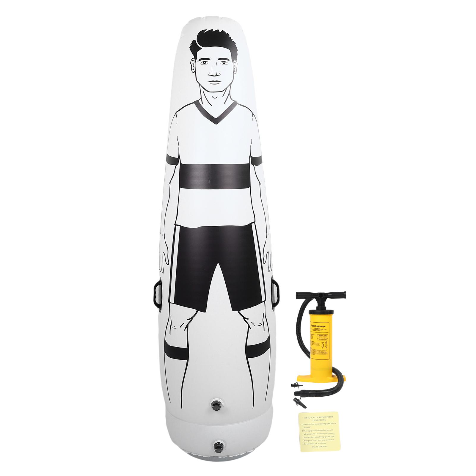 Soccer Inflatable Dummy Portable Football Practice Equipment Soccer Training Mannequin Single
Soccer Inflatable Dummy Portable Football Practice Equipment Soccer Training Mannequin Single
