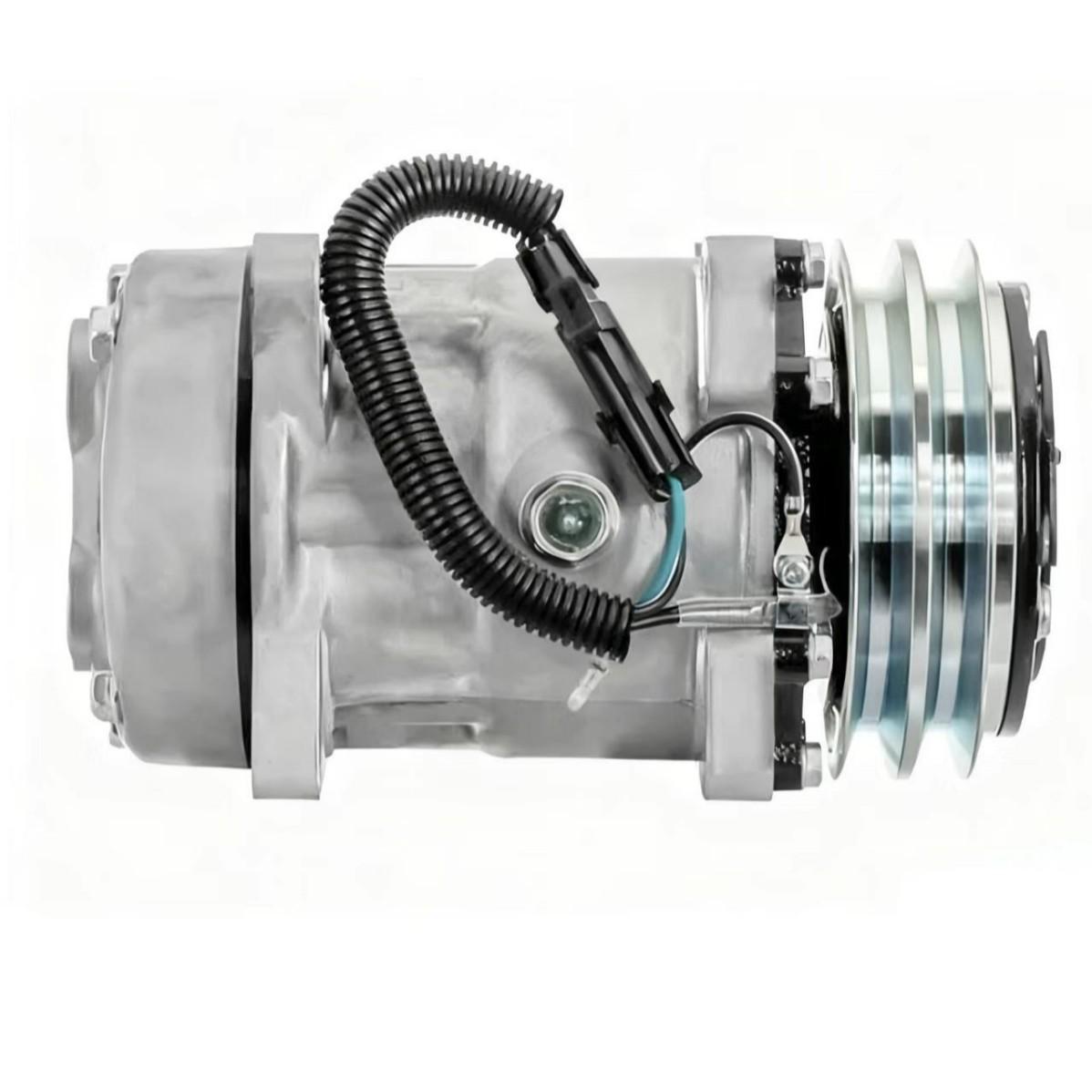 7H15 Compressor, compatible with SANDEN models 1101217, 300-5490, 4616, and 124800. 350mm
7H15 Compressor, compatible with SANDEN models 1101217, 300-5490, 4616, and 124800. 350mm