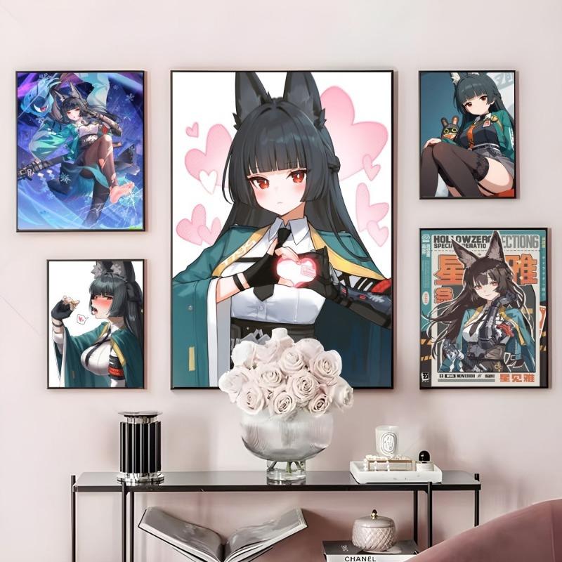 Hoshimi Miyabi Zone Zero Kawaii Girl Poster Sticky Wall Art Printing Waterproof Home Living Bed Room Bar Hallway Aesthetic Decor 21cm×30cm NoFrame
Hoshimi Miyabi Zone Zero Kawaii Girl Poster Sticky Wall Art Printing Waterproof Home Living Bed Room Bar Hallway Aesthetic Decor 21cm×30cm NoFrame